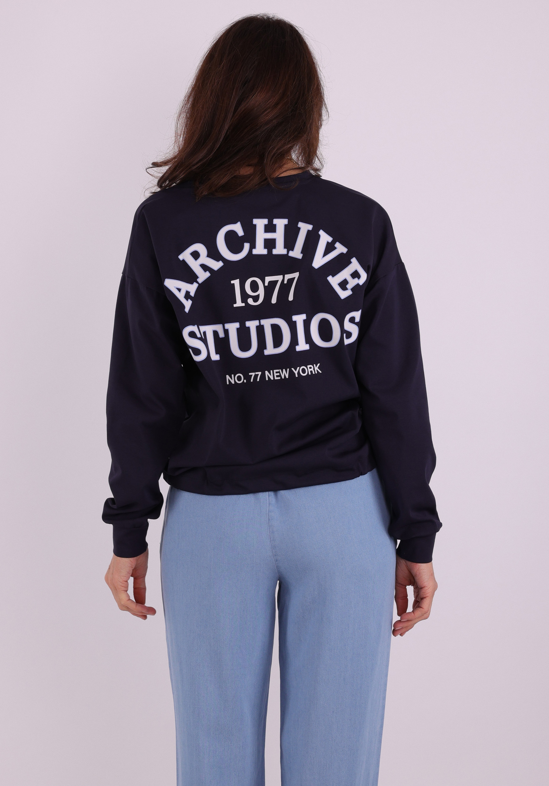 Zoso Sweater 261Emmy Donker blauw