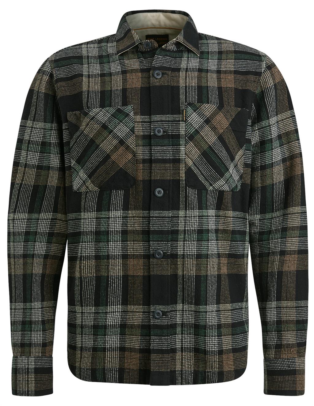 PME Legend Overshirt geruit PSI2409236