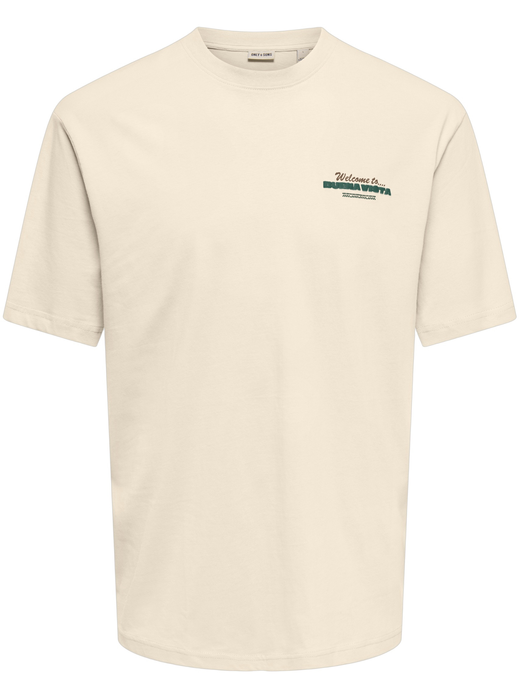 ONLY & SONS T-shirt Kiki 22038264 Ecru