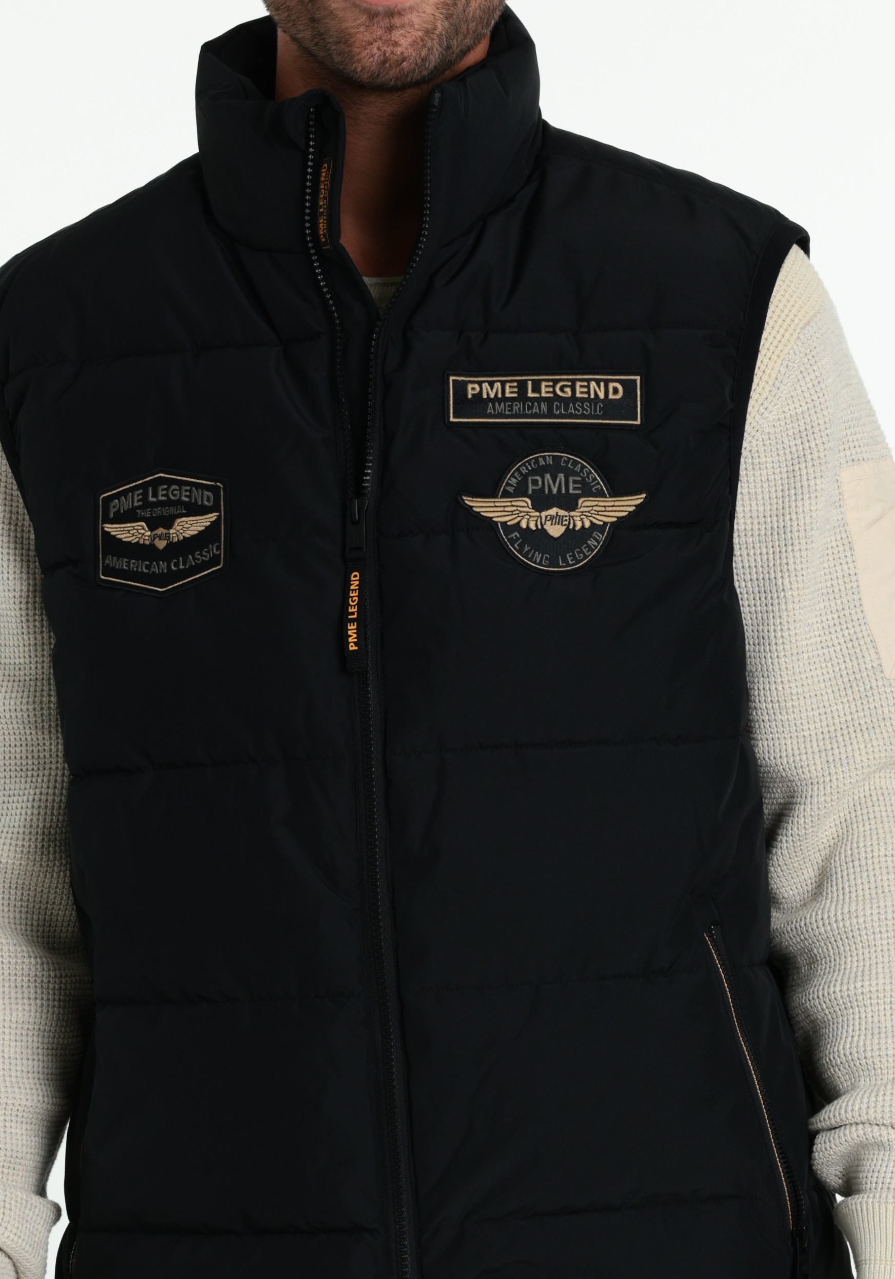 PME Legend Bodywarmer Snowburst PBW2608104 Zwart
