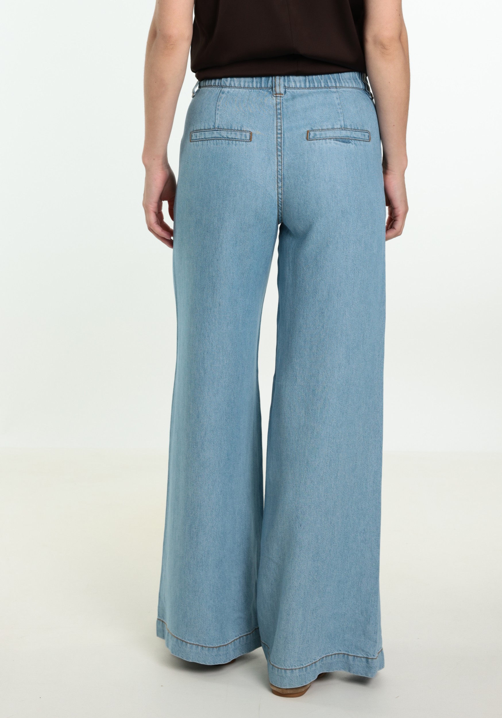 FREE|QUENT Broek Milo 208302 Licht blauw