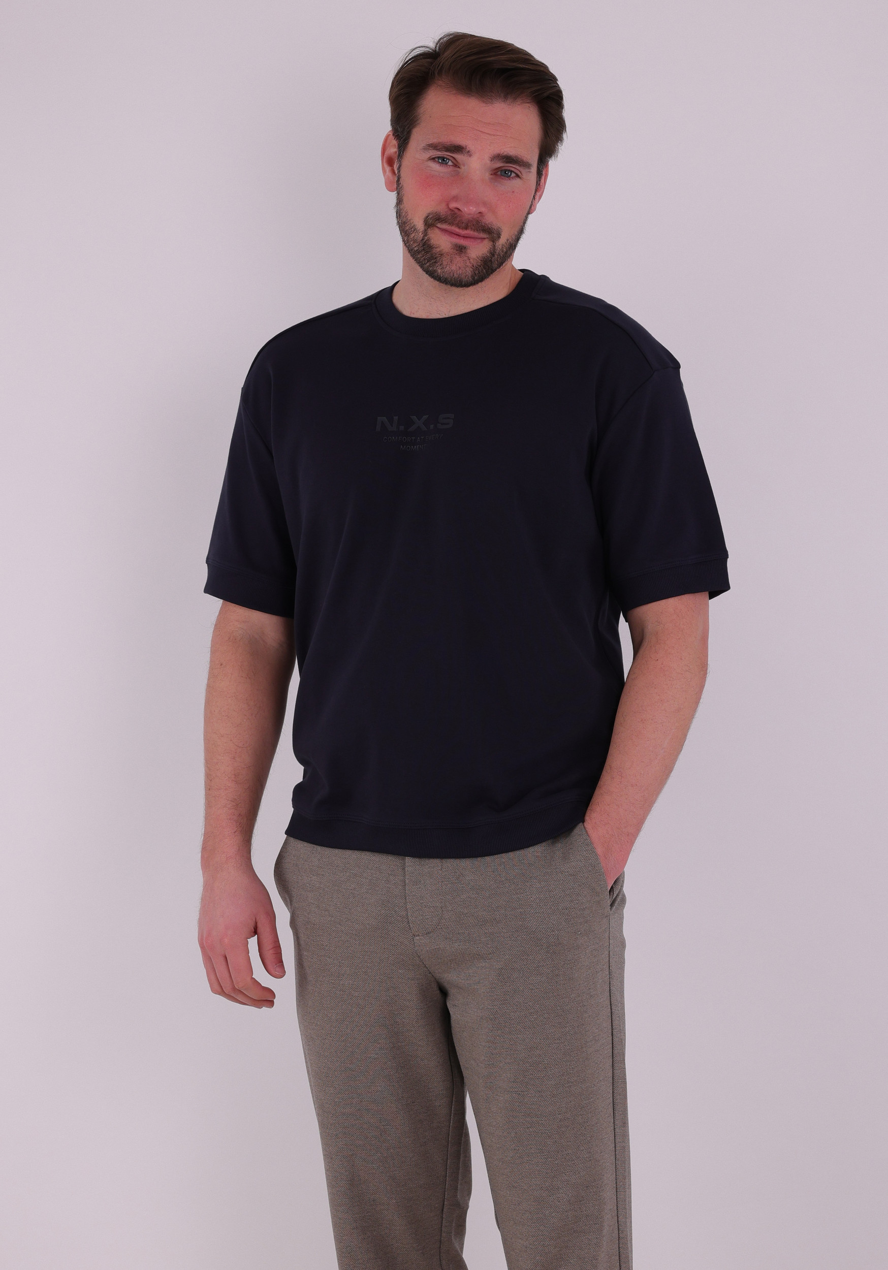 No Excess T-shirt 31340281 Donker blauw