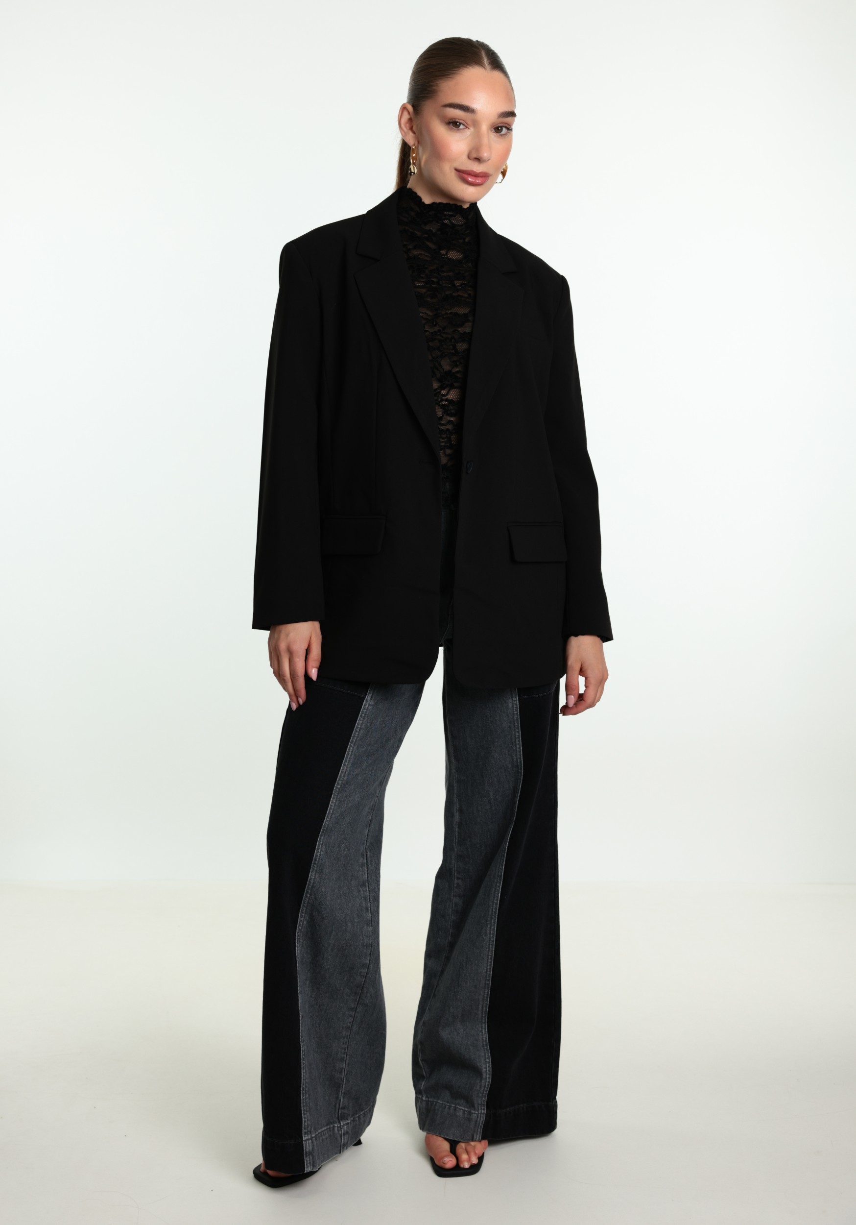 ONLY Blazer Linda-raven 15371106 Zwart