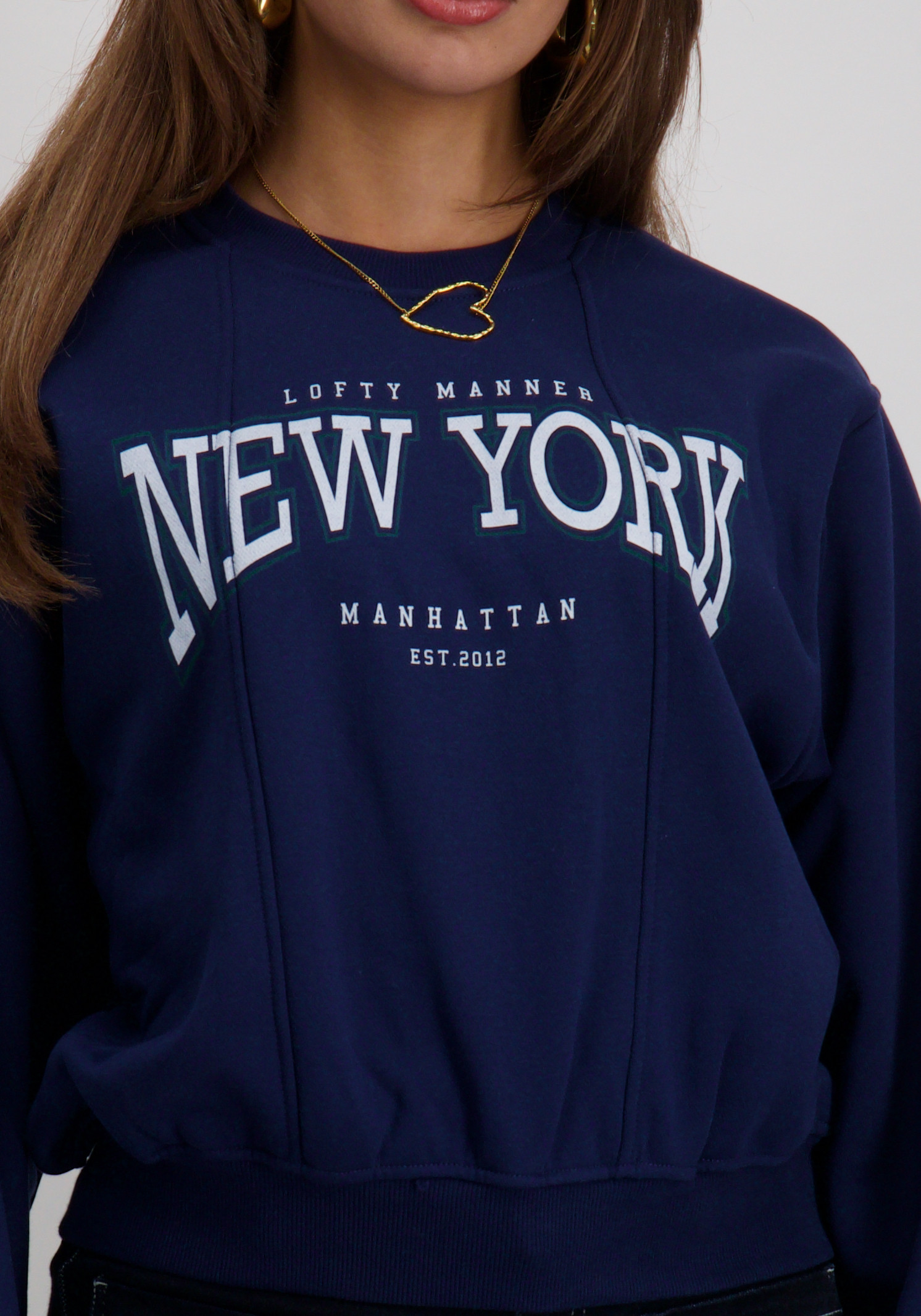 Lofty Manner Sweater Emmy QJ11 Marine