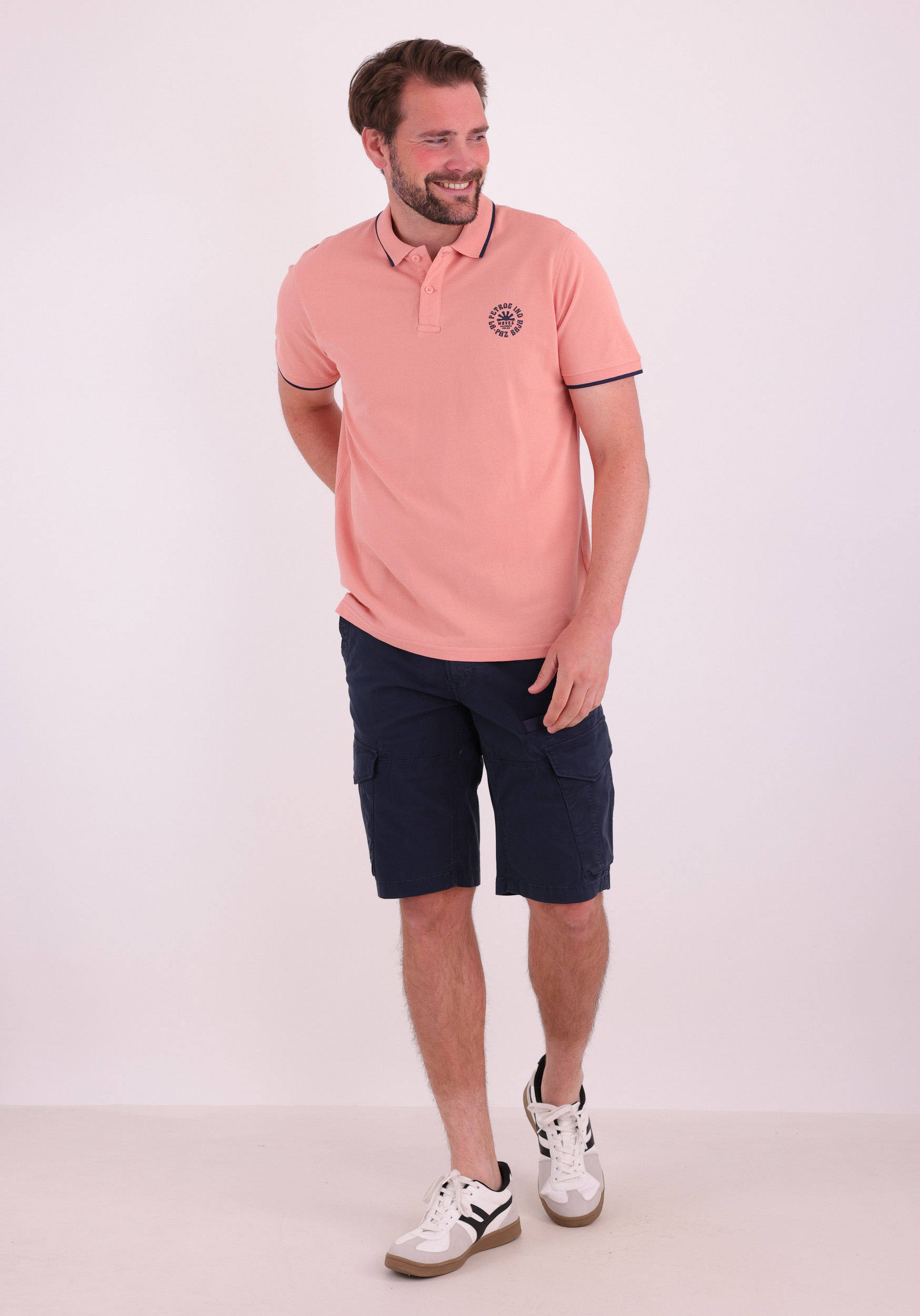 Petrol Polo M-1060-POL137 Zalm