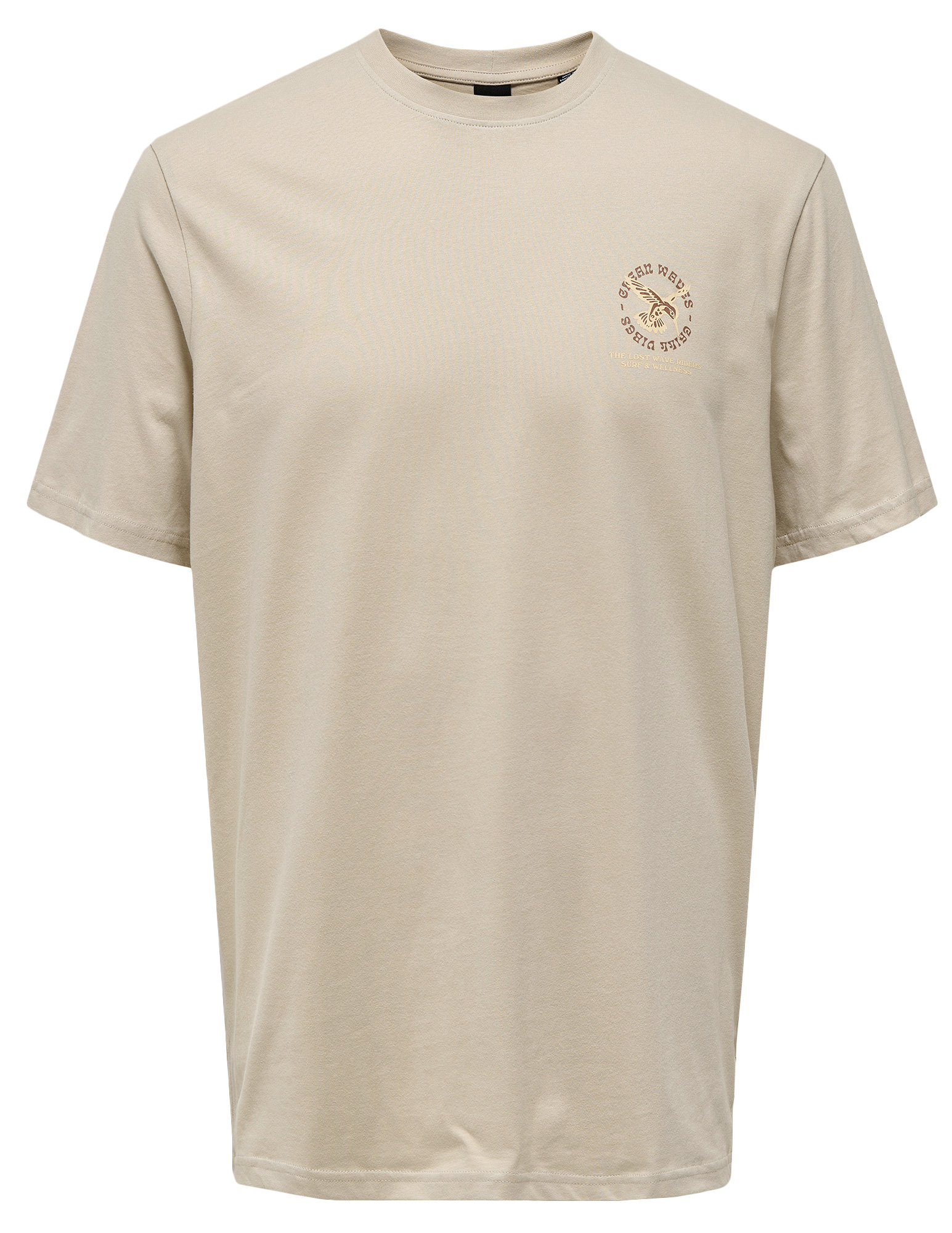 ONLY & SONS T-shirt Manuel 22035647 Zilver