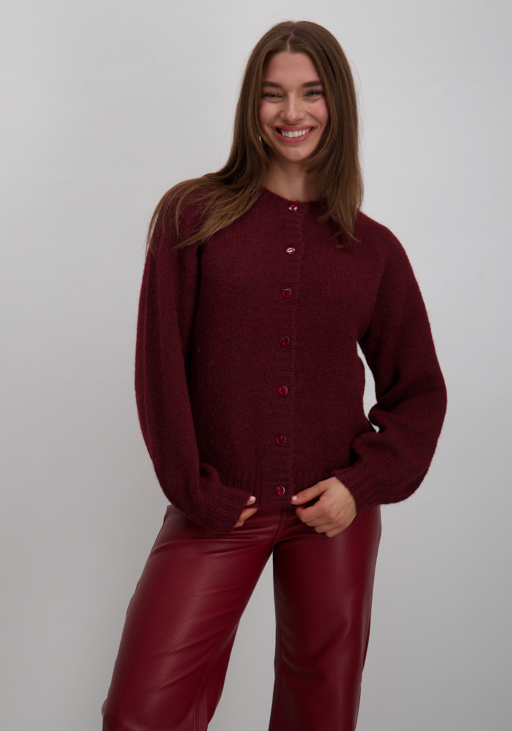 FREE|QUENT Vest Louisa 202236 Bordeaux