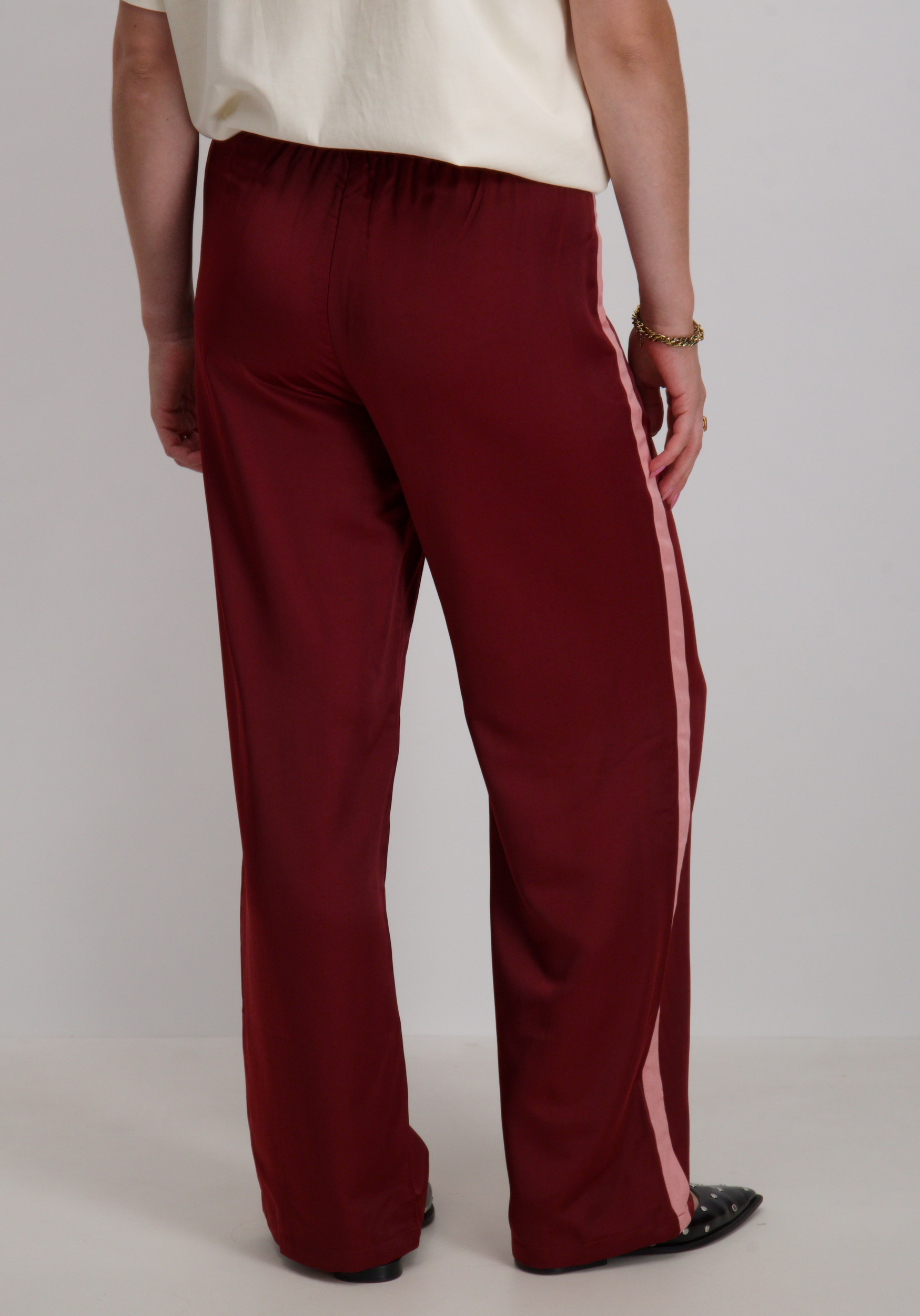 Vero moda Broek Vina 10331999 Bordeaux