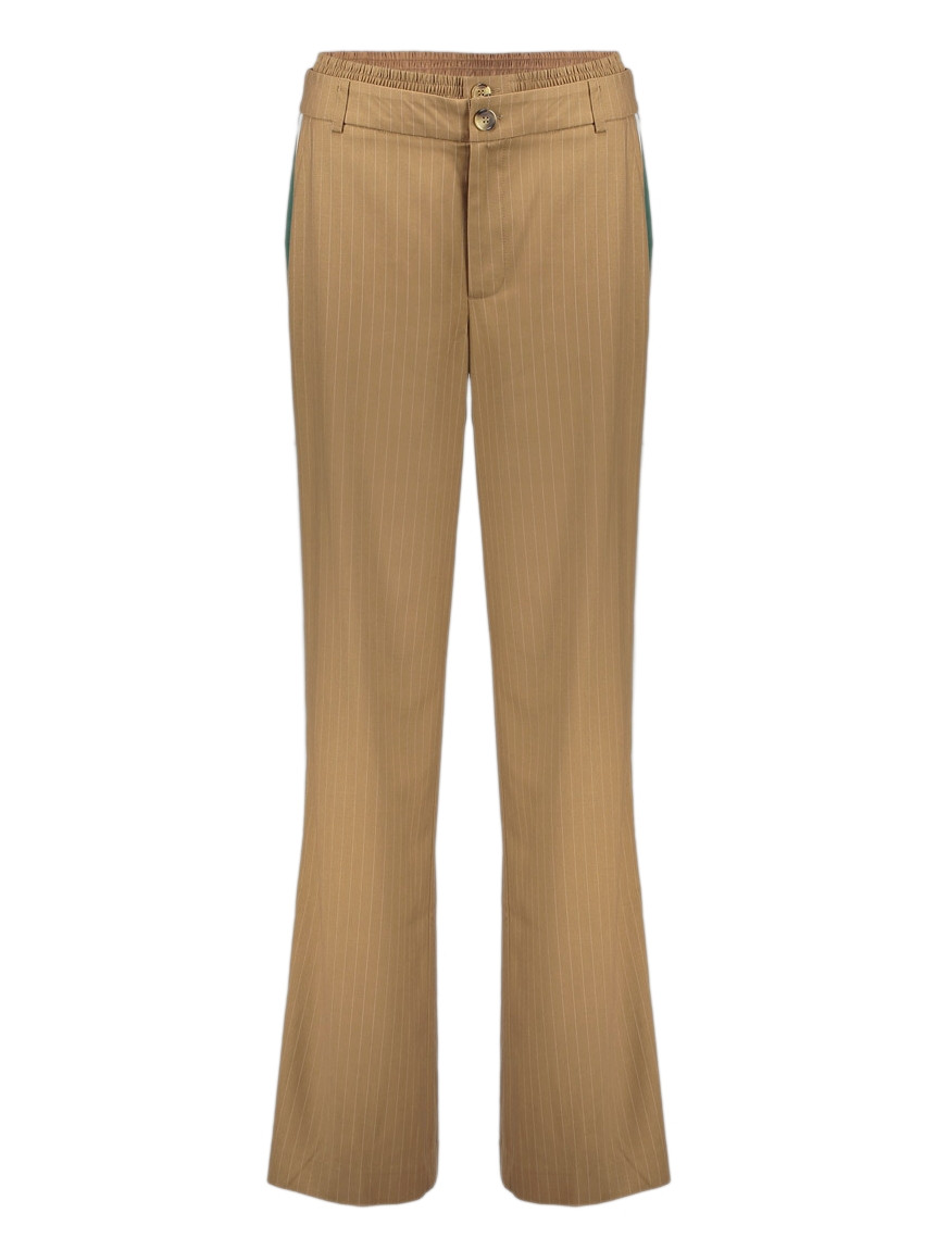 Geisha Broek pinstripe 51508-10 Zand