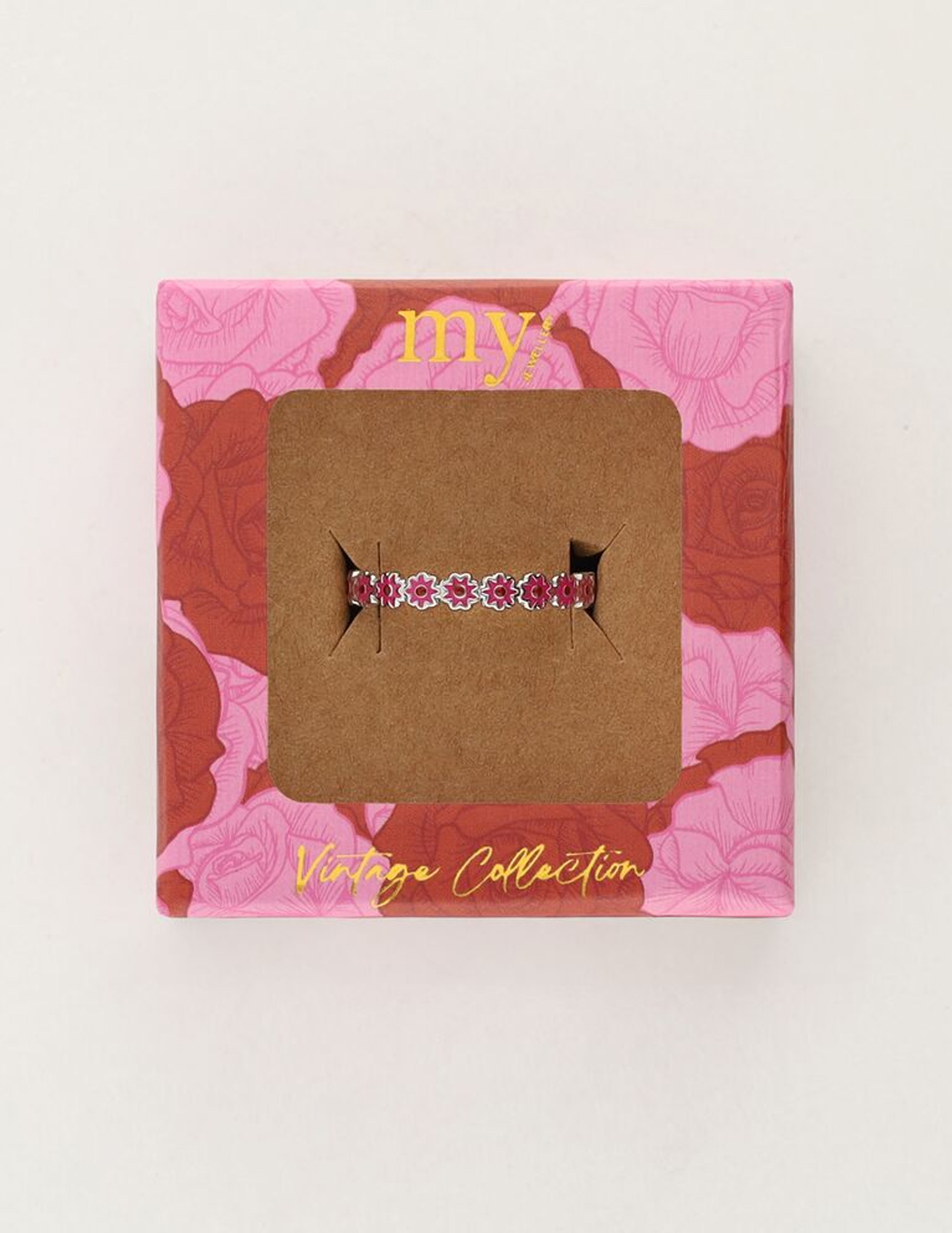 My Jewellery Ring met mini bloemen MJ11238 Zilver