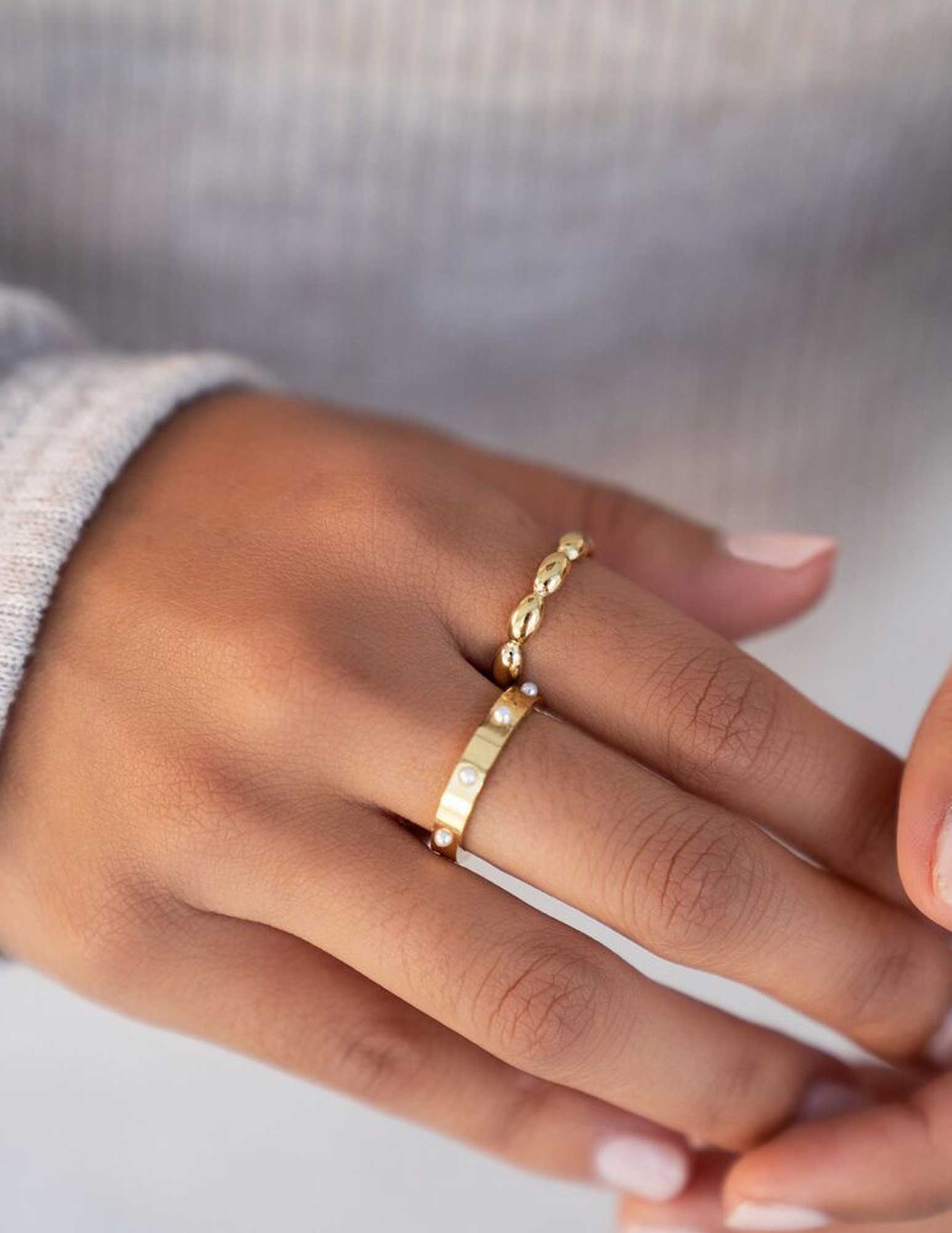 My Jewellery Ring Ovalen MJ09321 Goud