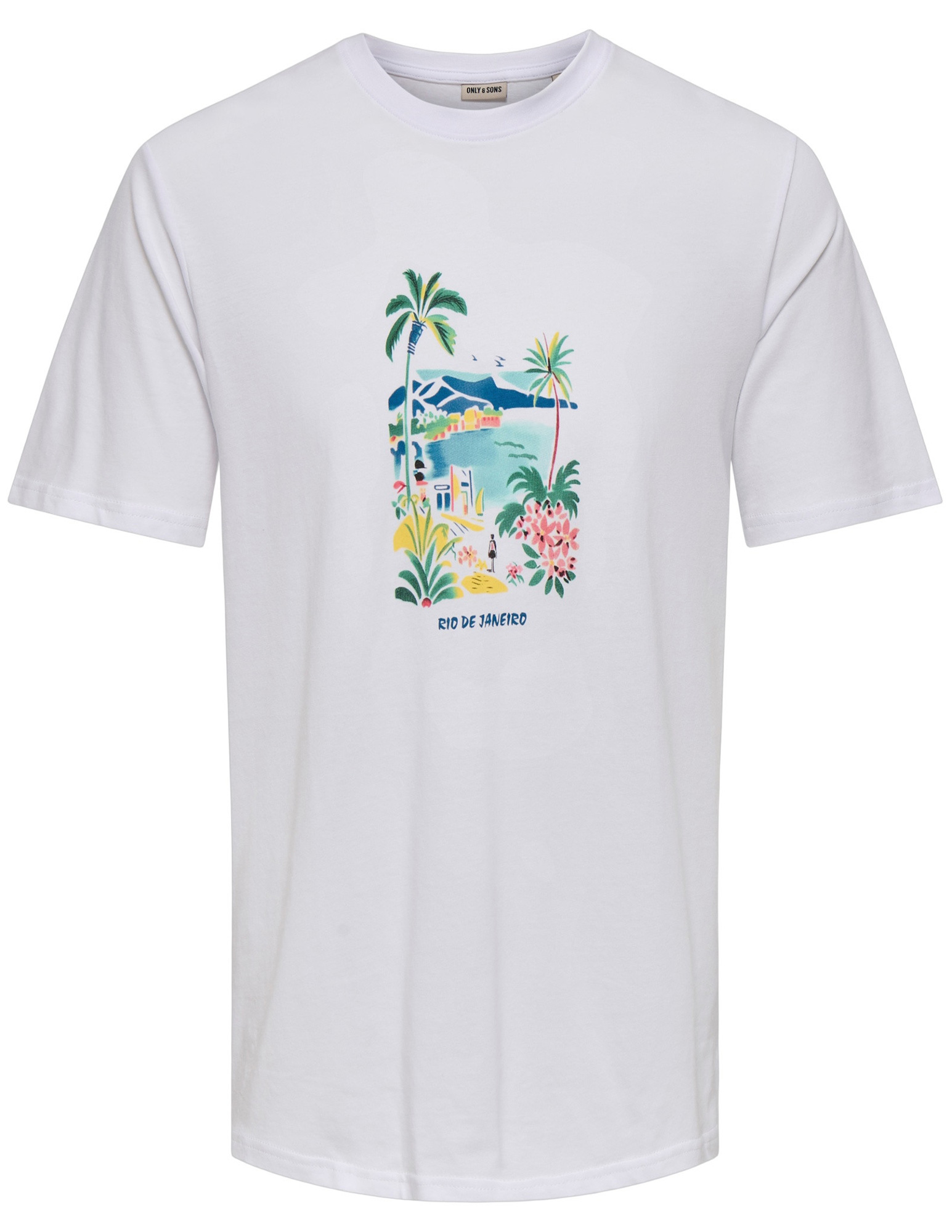 ONLY & SONS T-shirt Stillo 22039618 Wit