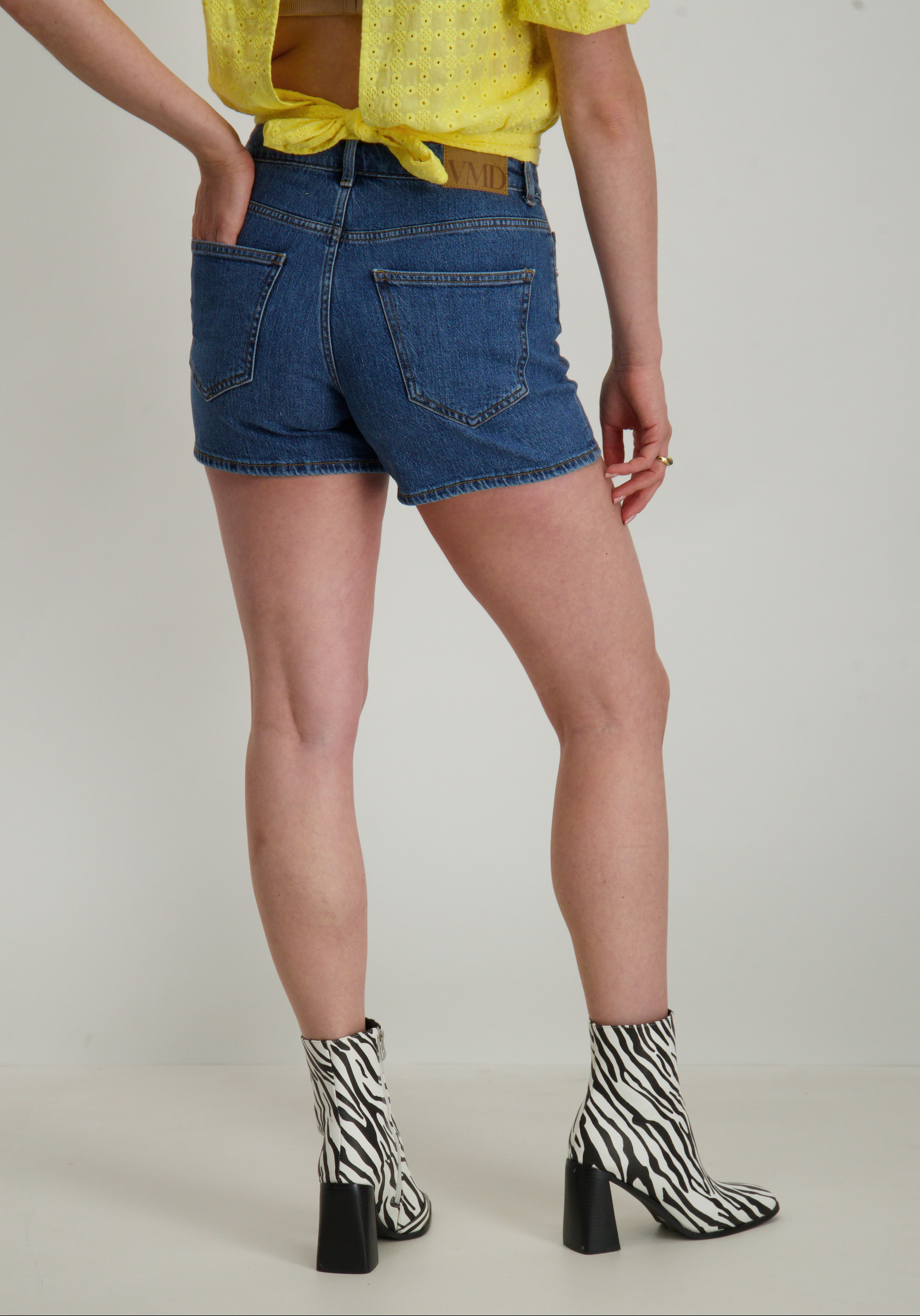 Vero moda Korte broek Tess 10301532 Jeans blauw