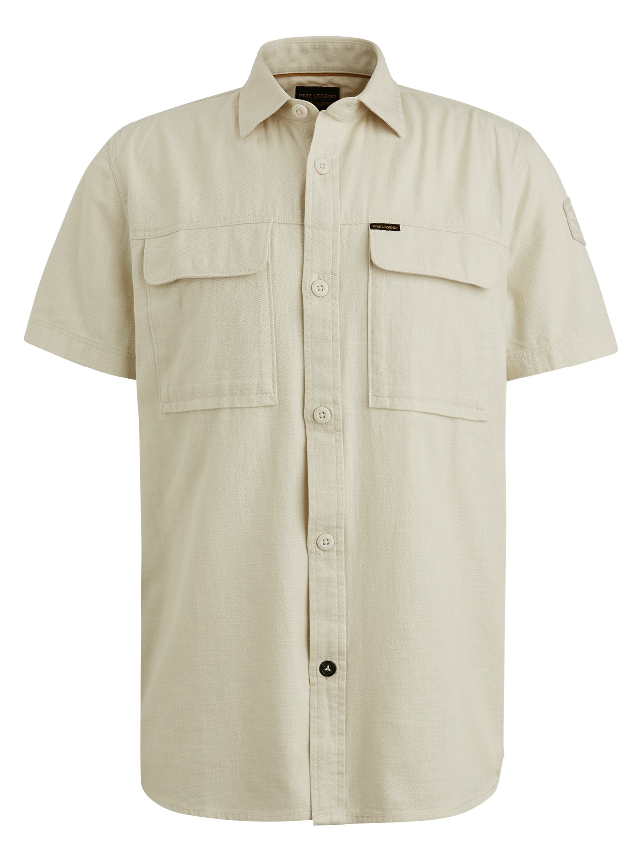 PME Legend Overhemd katoen PSIS2503242 Beige