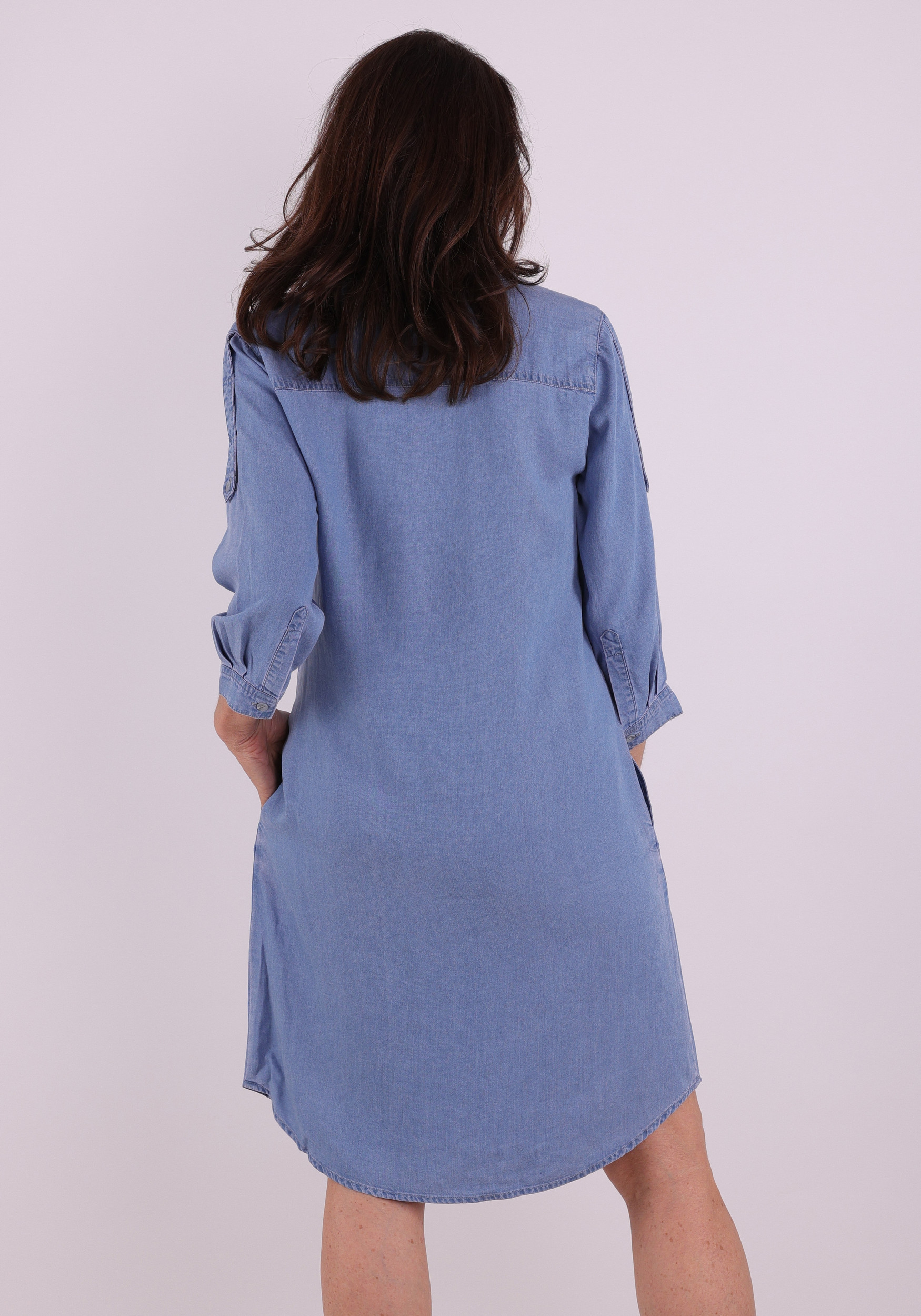 Geisha Jurk JET Jeans blauw