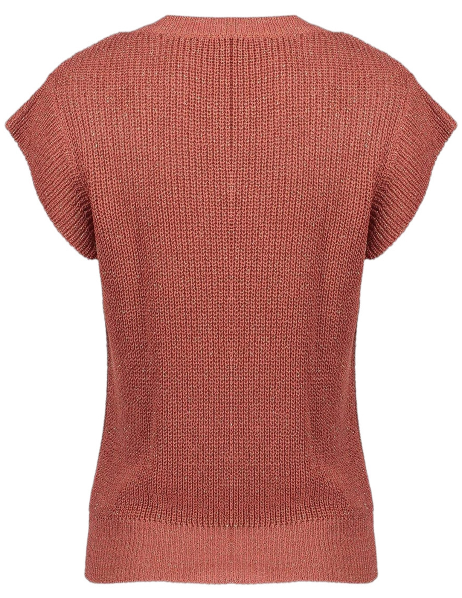 Geisha Trui korte mouwen 64082-70 Steenrood