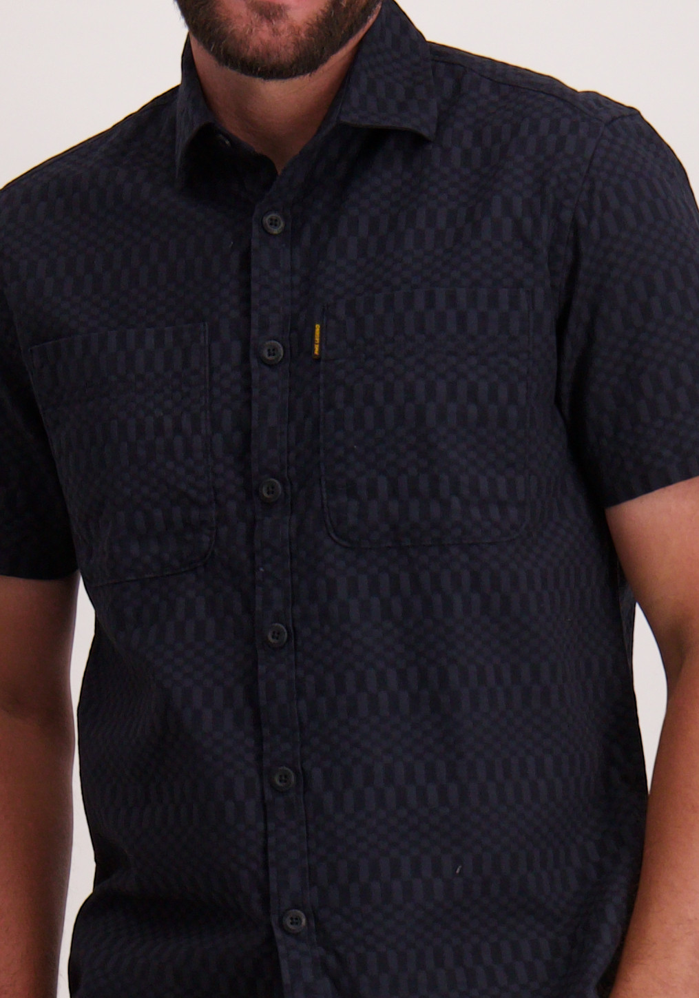 PME Legend Overhemd PSIS2504214 Donker blauw