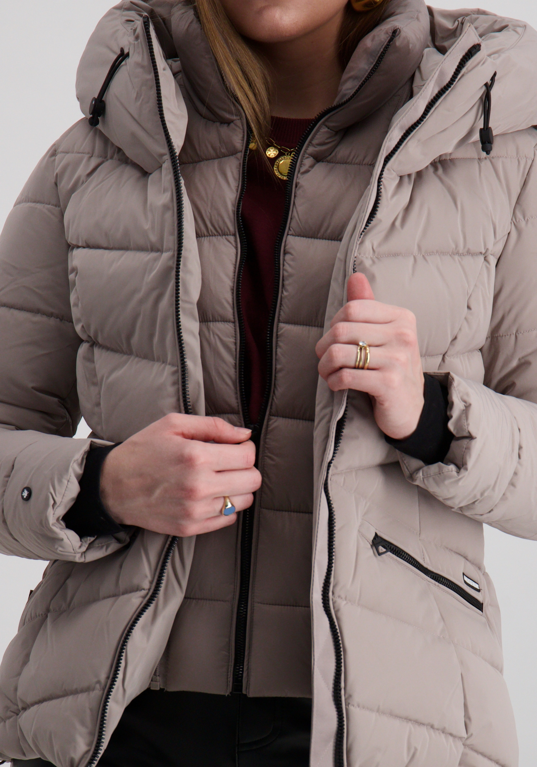 KHUJO Winterjas Hersch 1095JK253 Beige