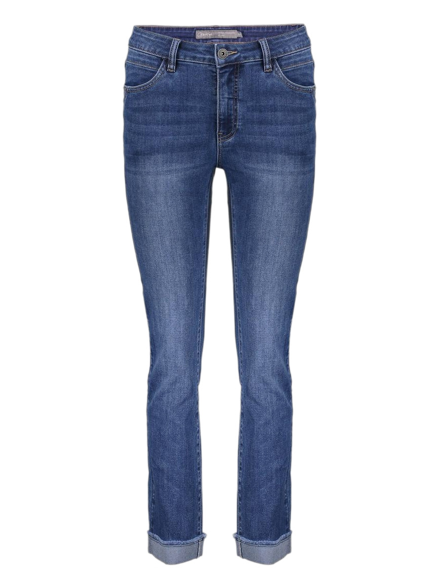 Geisha Jeans turn-up 51517-10 Blauw design