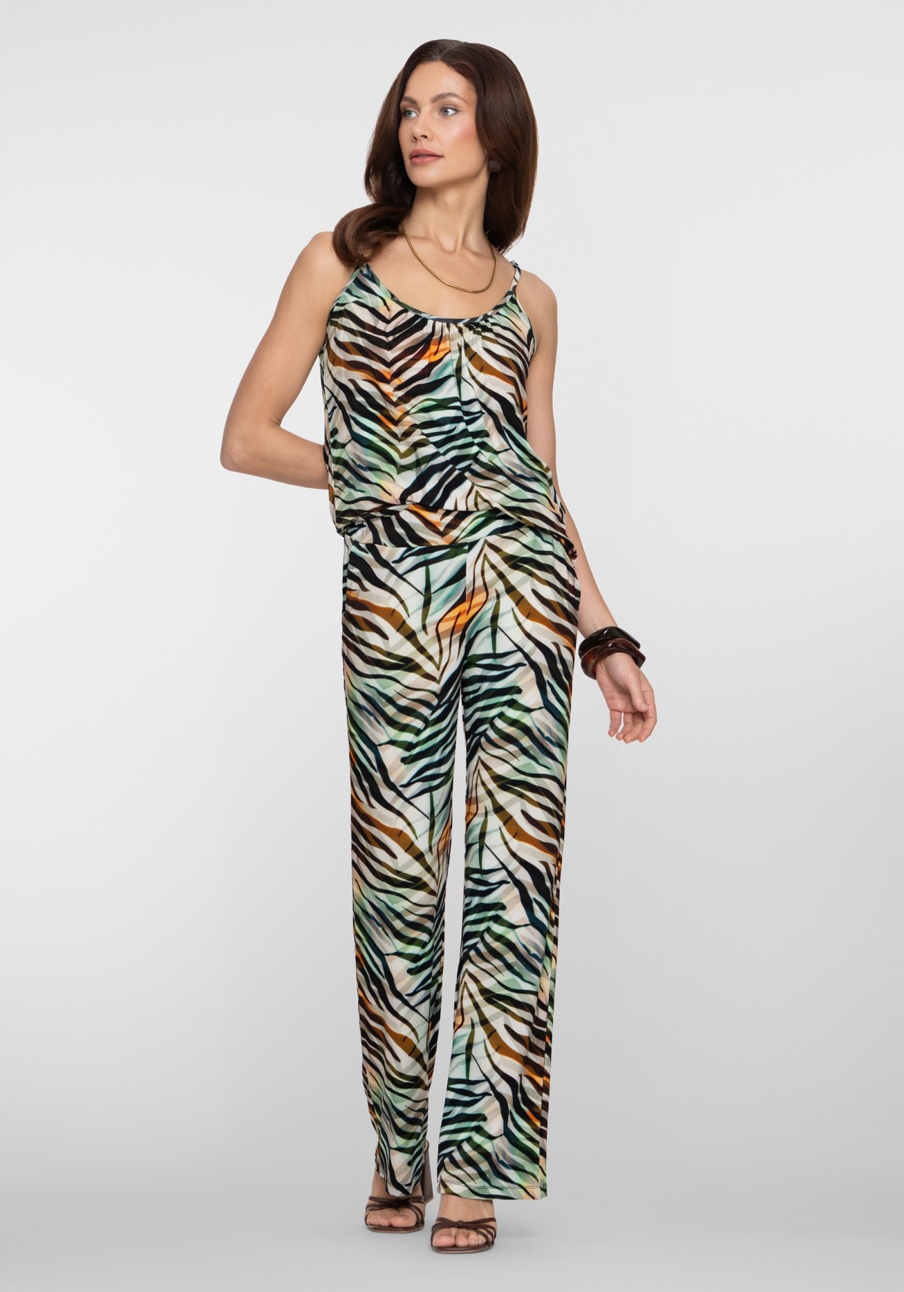 Geisha Top 62465-60 SUE Donker bruin