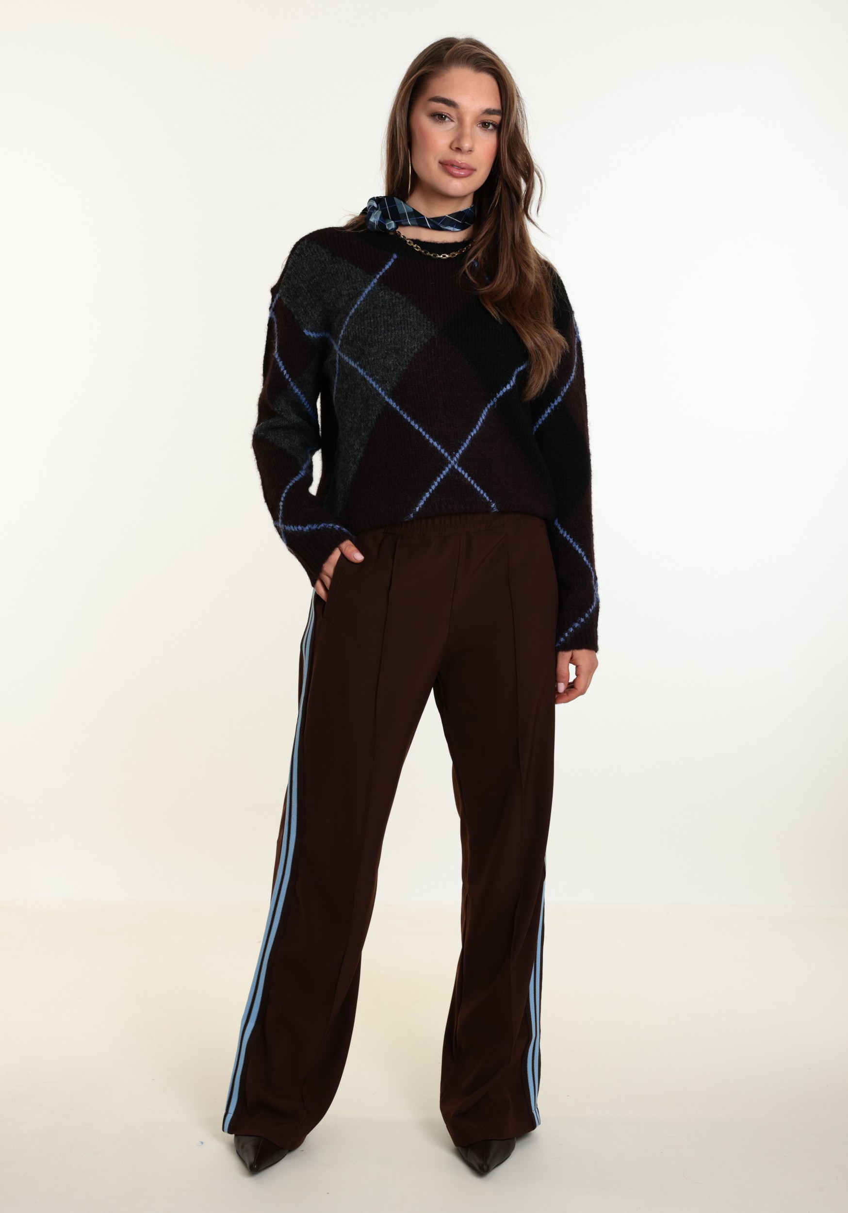 BELIEVE Broek  B-9702-BELGRADE Bruin