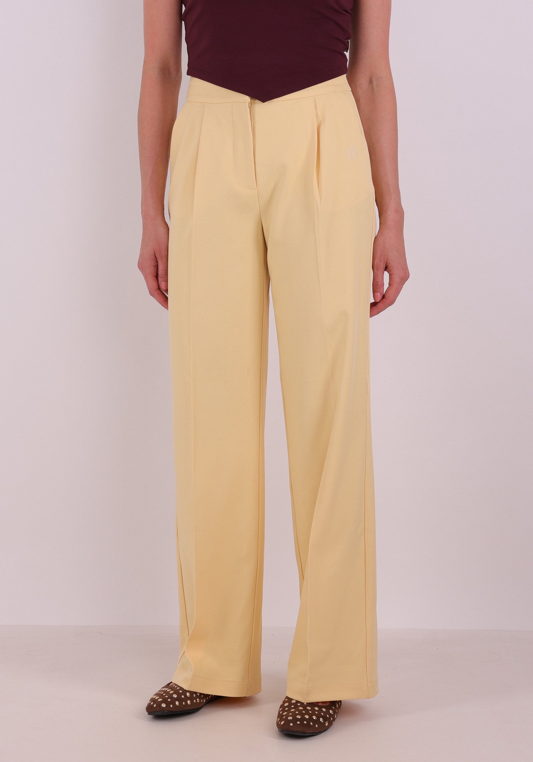 Harper & Yve Broek Anna SS6N106 Licht geel