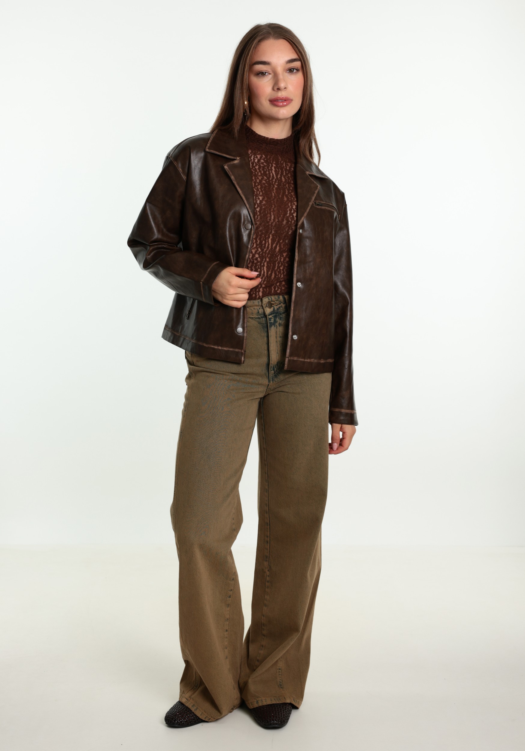 Harper & Yve Jeans Mayra AW6D105 Donker beige