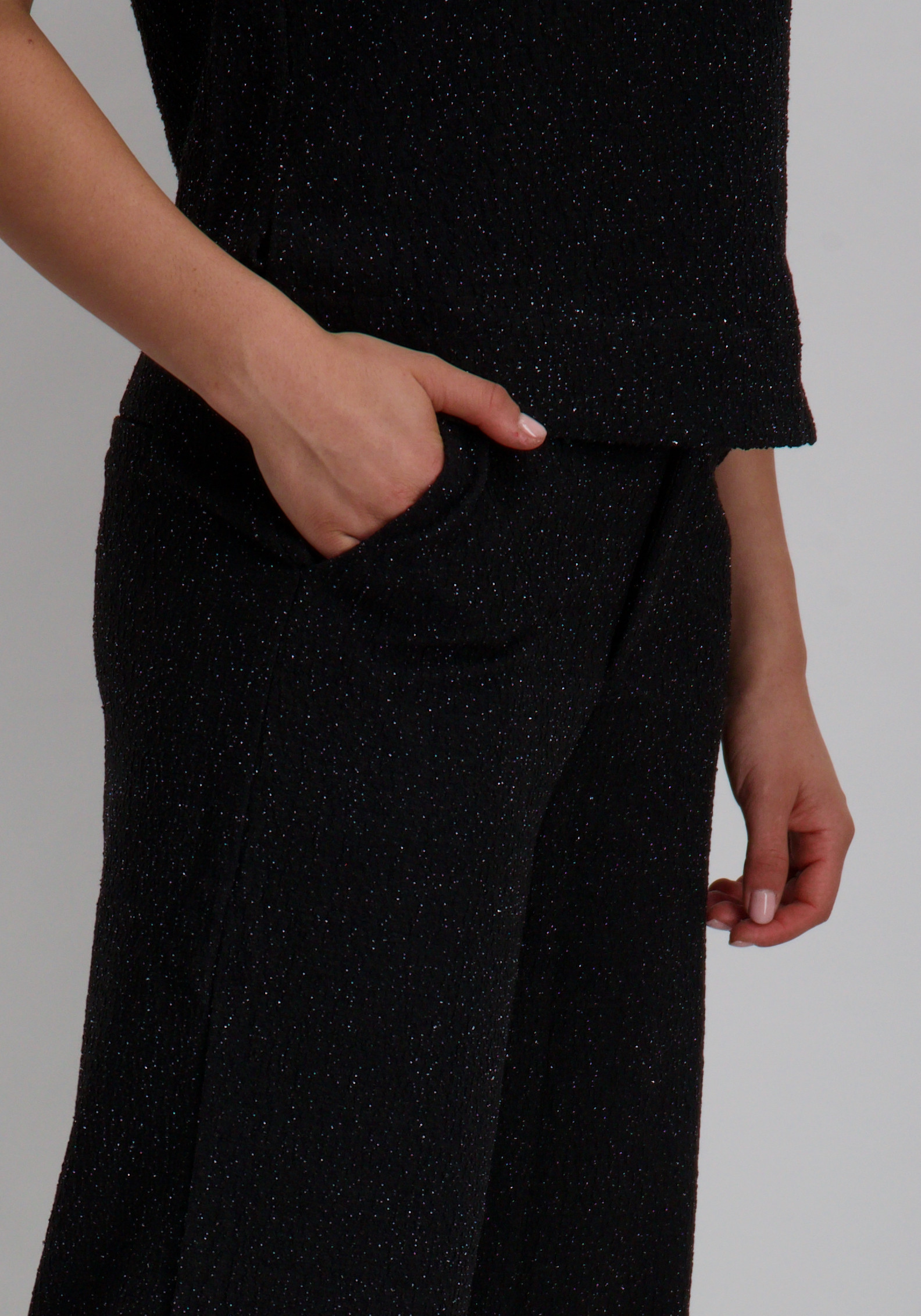 Lofty Manner Broek Dora QI32 Zwart