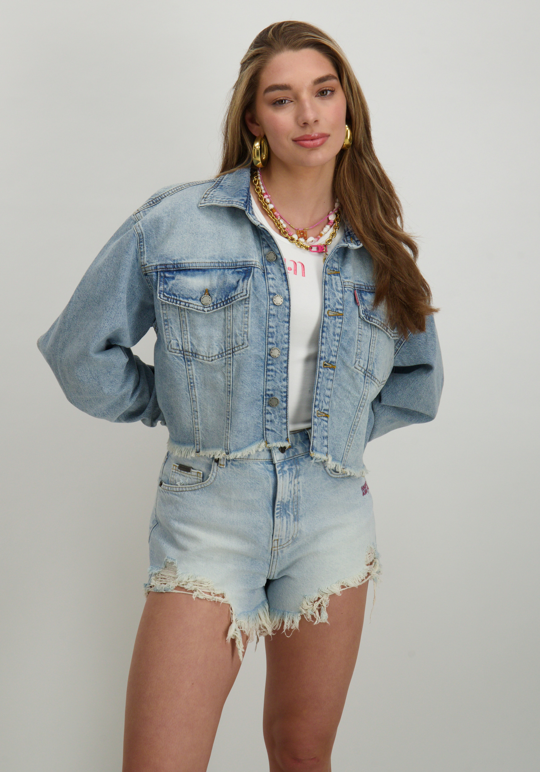 Harper & Yve Jacket Willow HS25R203 Licht blauw