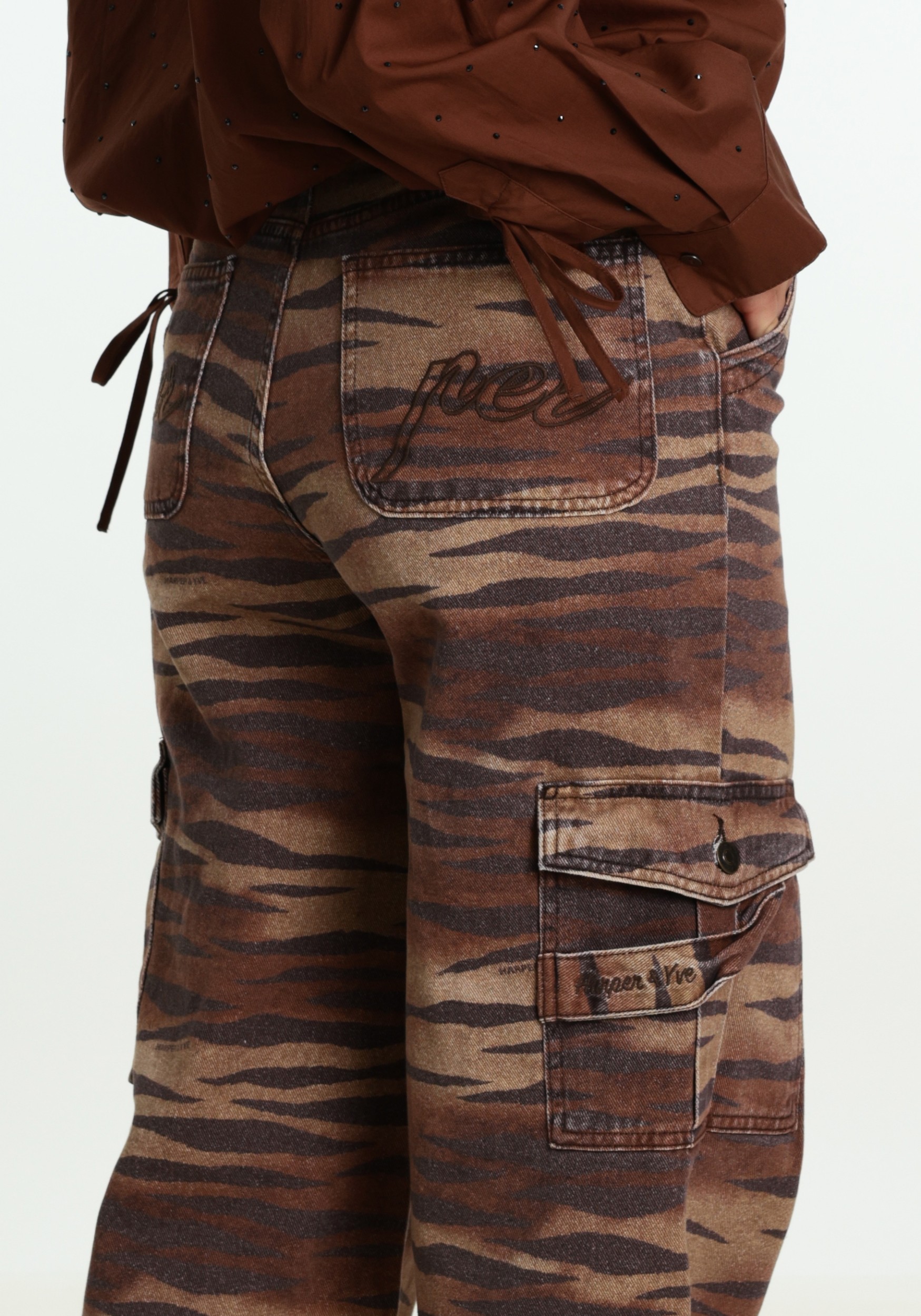 Harper & Yve Jeans Stella AW6D106 Bruin