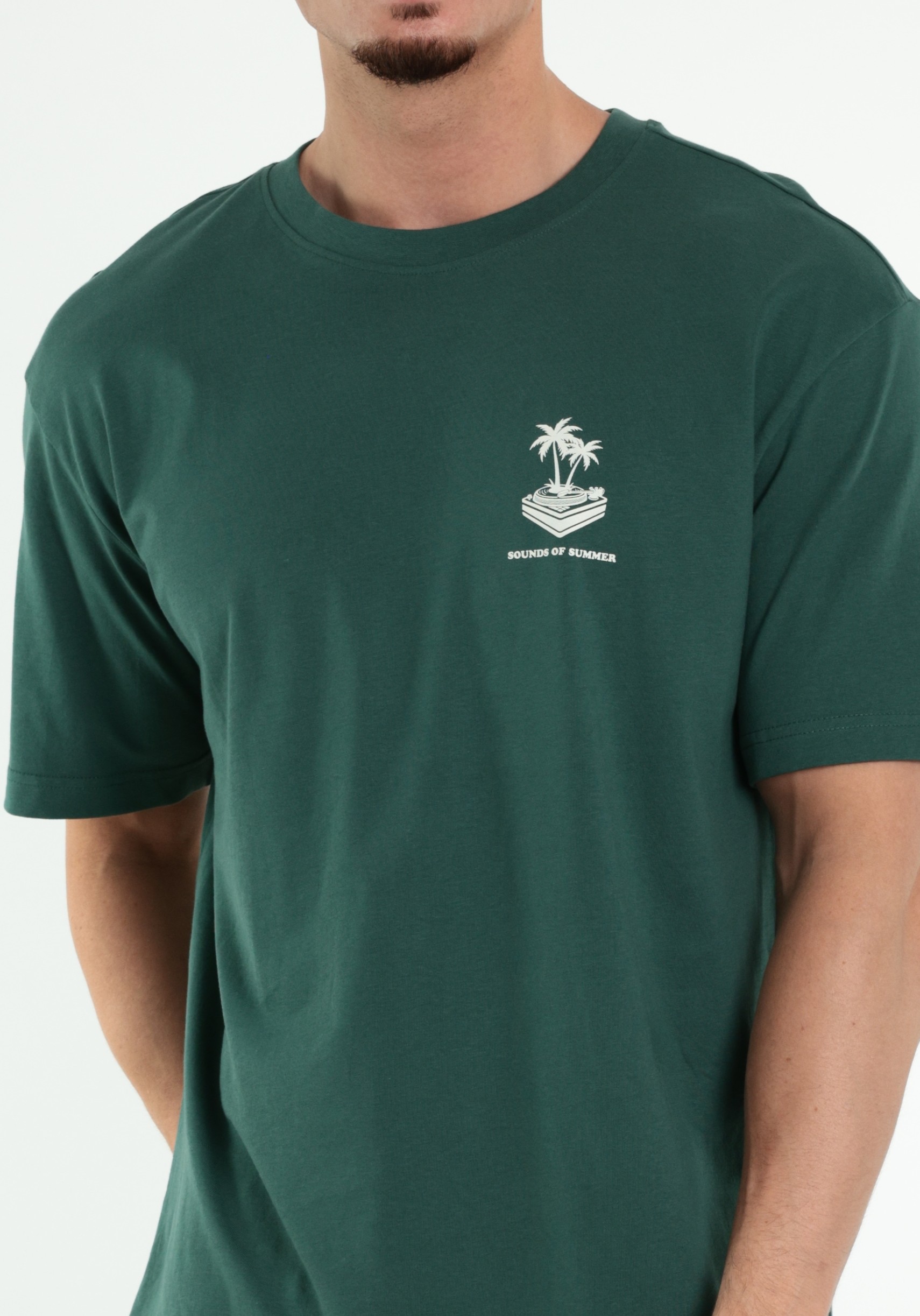 ONLY & SONS T-shirt Vibes 22039617 Donker groen