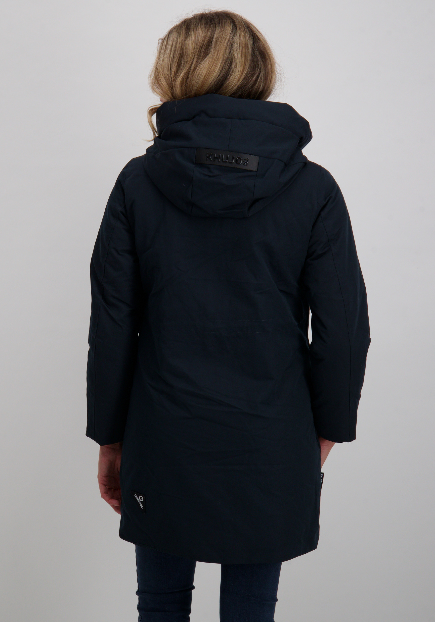 KHUJO Winterjas Wedelia 1031CO253 Donker blauw