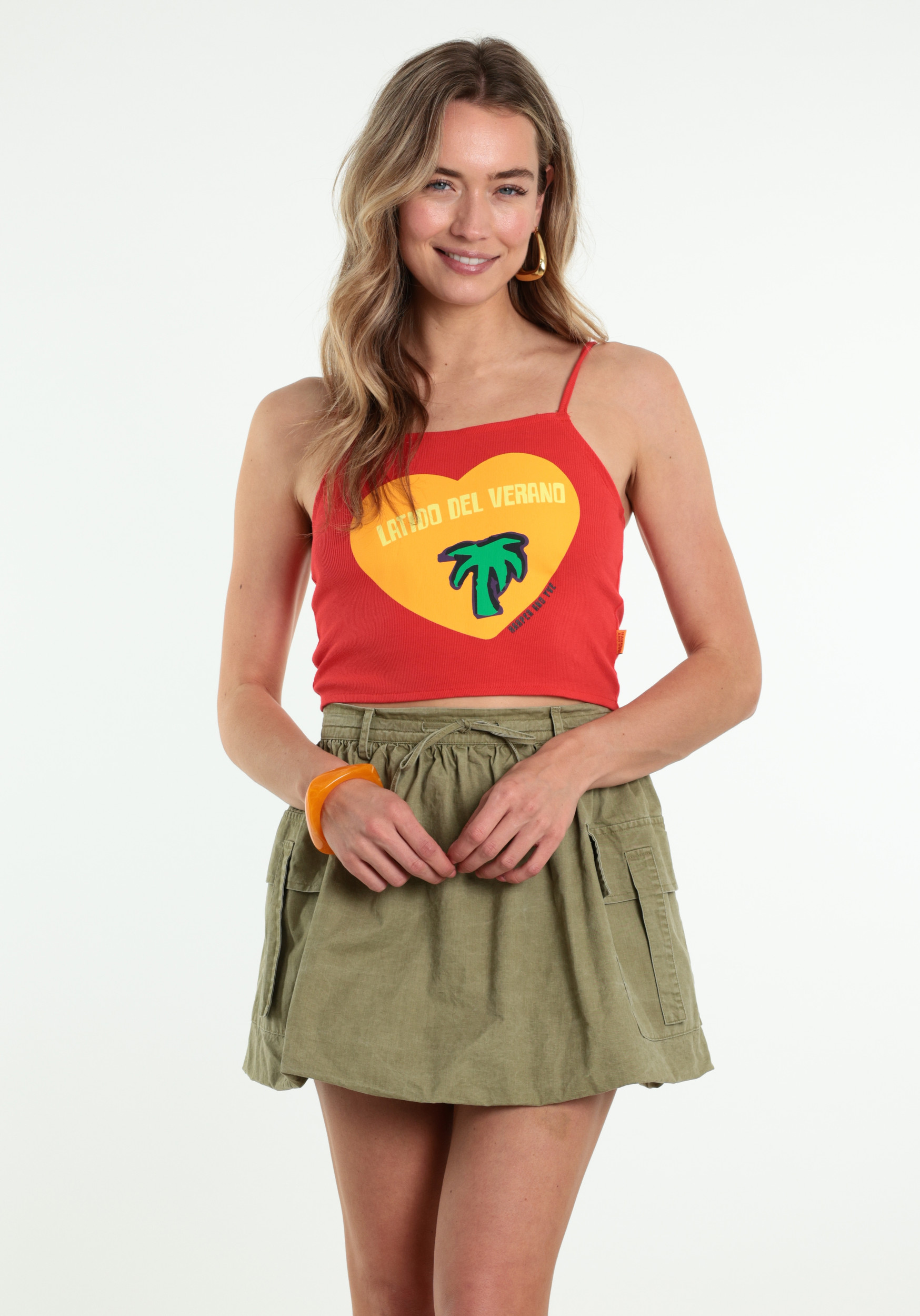 Harper & Yve Top Latidodelverano HS6P416 Rood