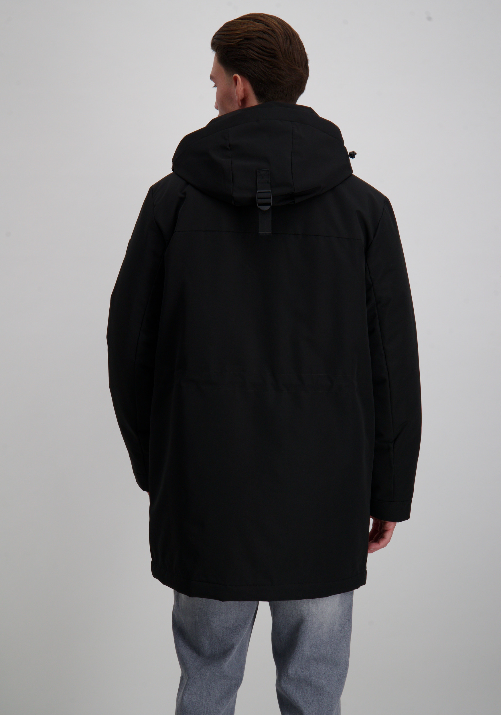 Covered Parka M60181CO Zwart