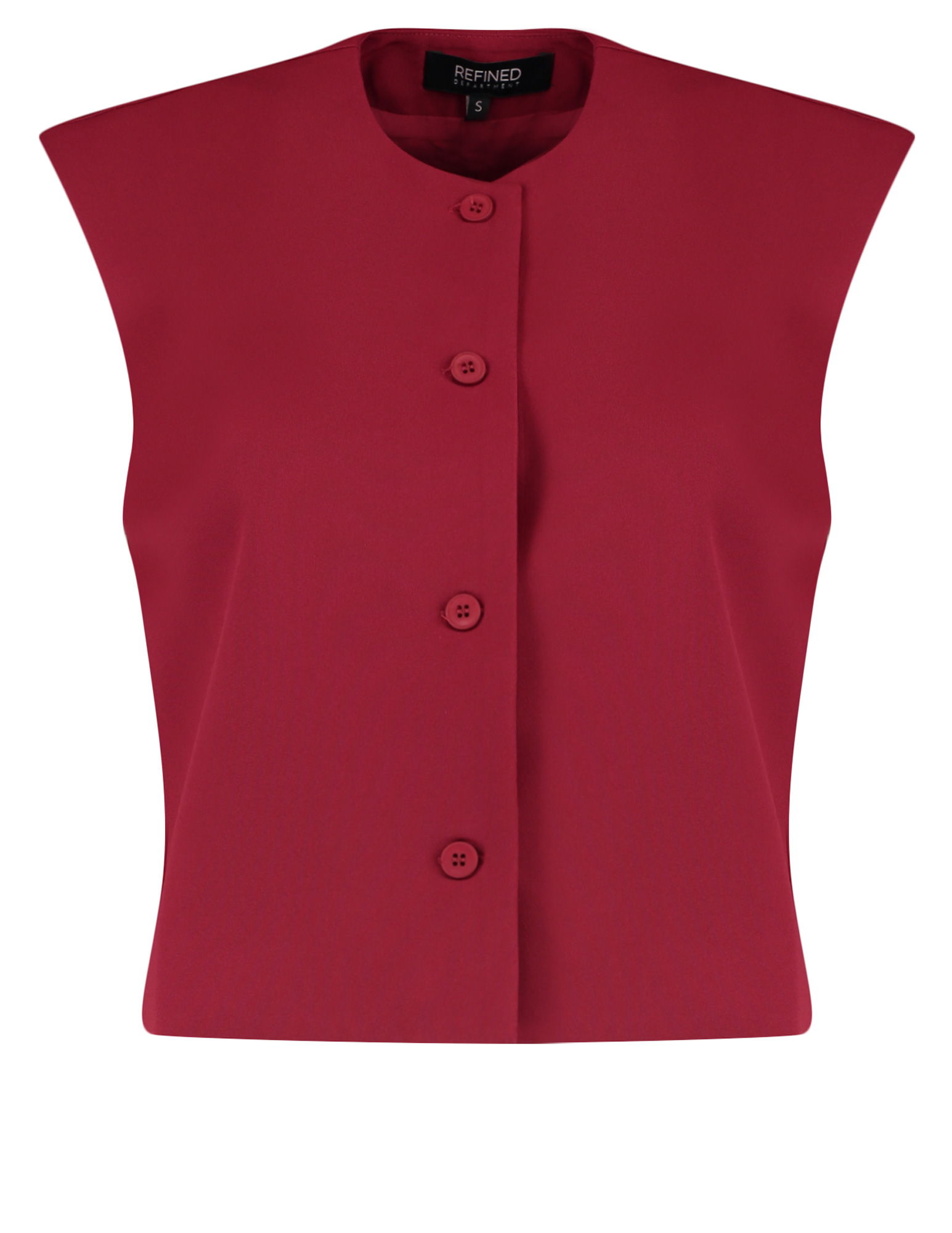Refined Department Gilet Jole R2509650766 Bordeaux