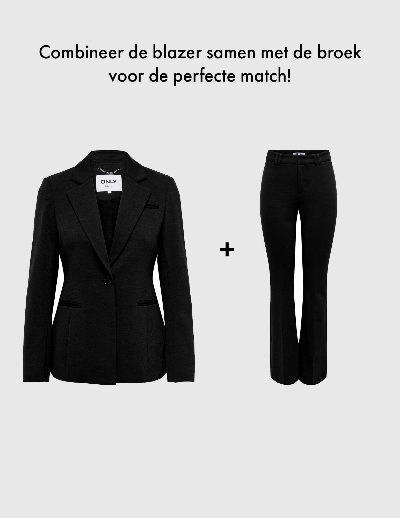 Only Blazer Peach 15298659 Zwart