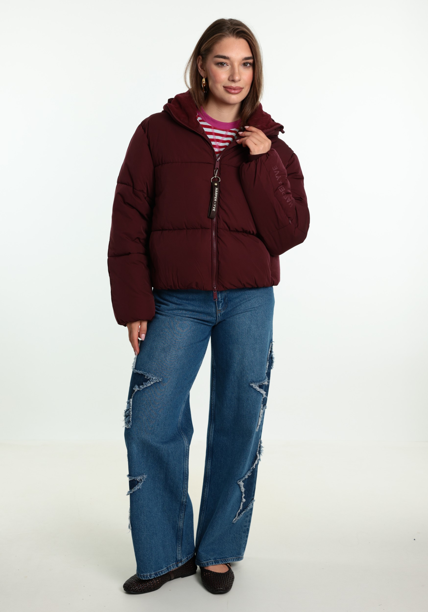 Harper & Yve Winterjas Ibby AW6N222 Bordeaux