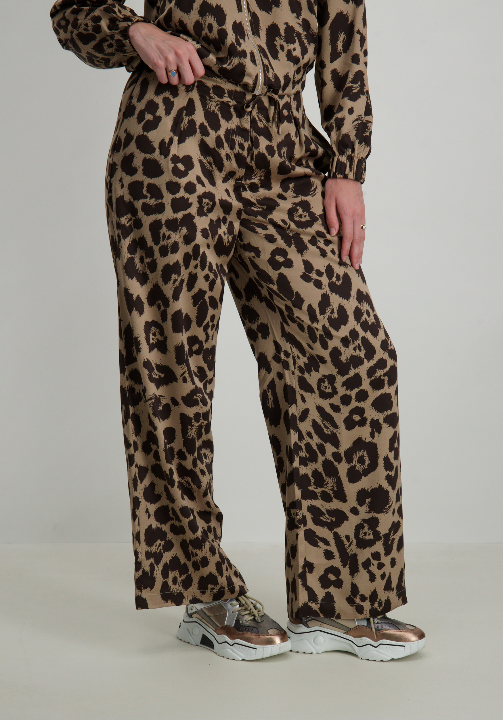 Vero moda Broek Merle 10295435 Licht bruin