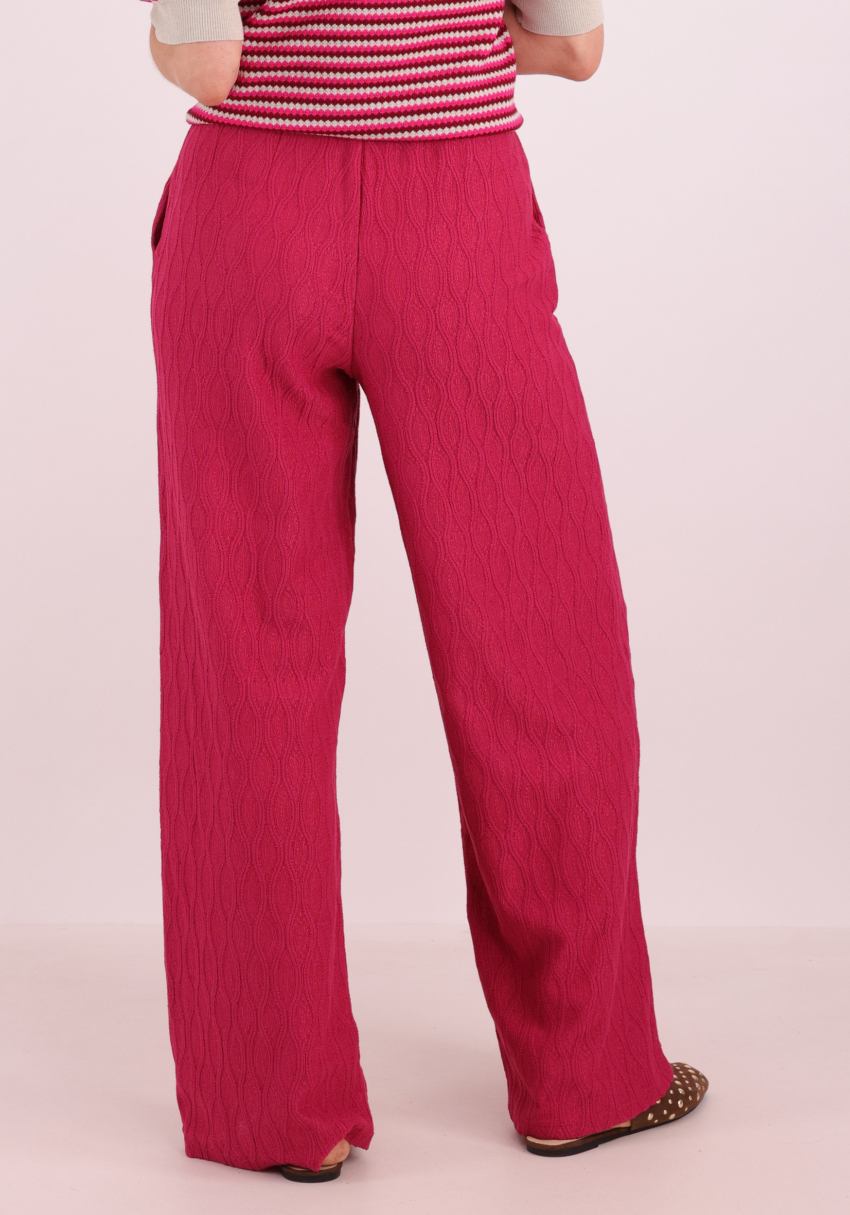 ONLY Broek Diana 15377885 Donker rose