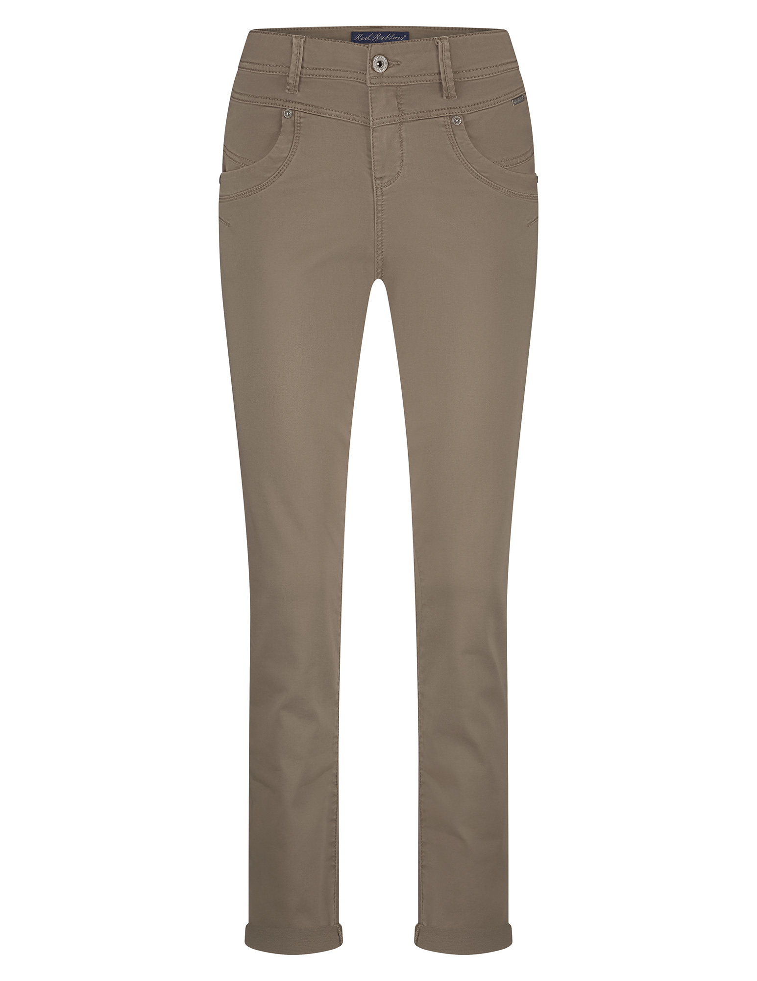 Red Button Broek Relax jog SRB4665 Licht bruin