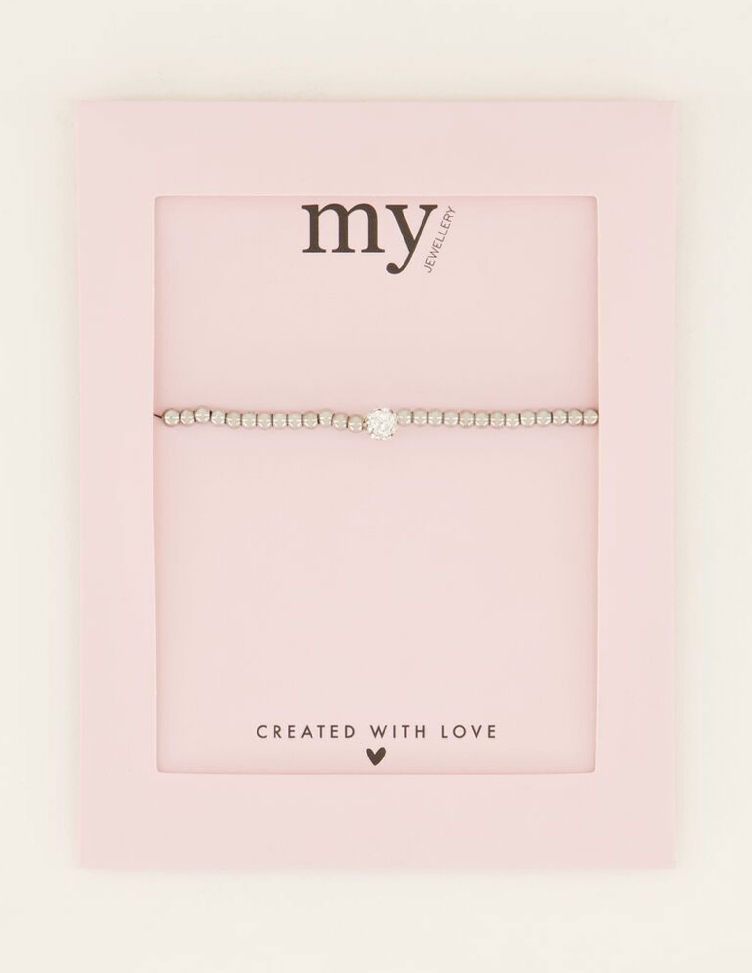 My Jewellery Kralen armband MJ07572 Zilver