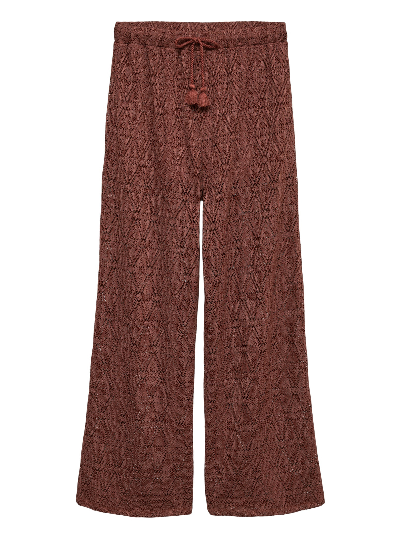 Vero moda Broek Maya 10325044 Bruin