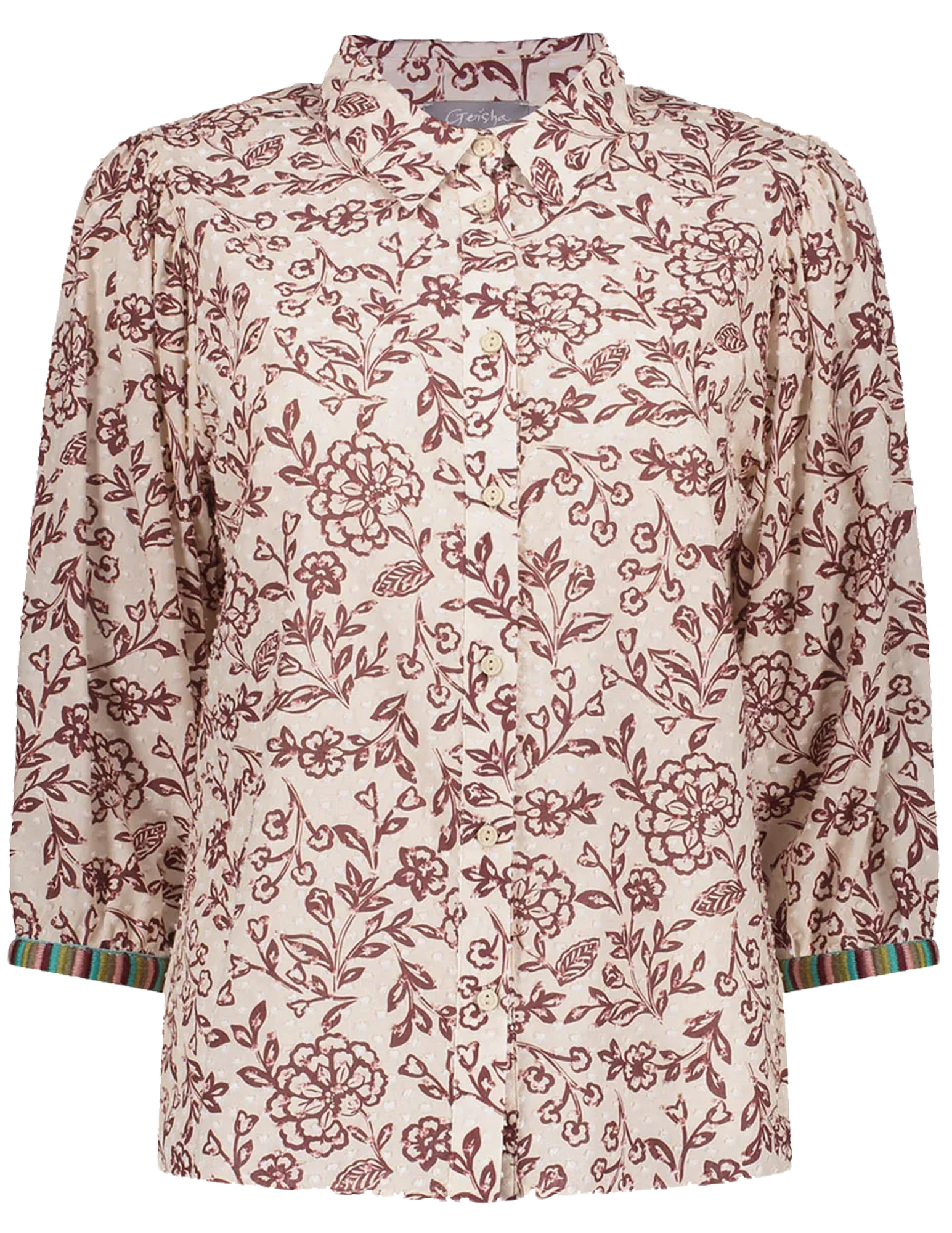 Geisha Blouse 63191-20 Wolwit-ecru
