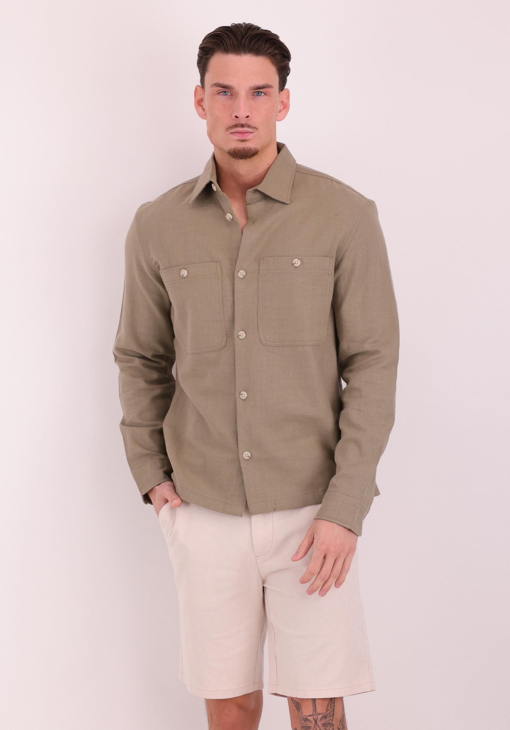JACK & JONES Overshirt Rayle 12291955 Midden groen
