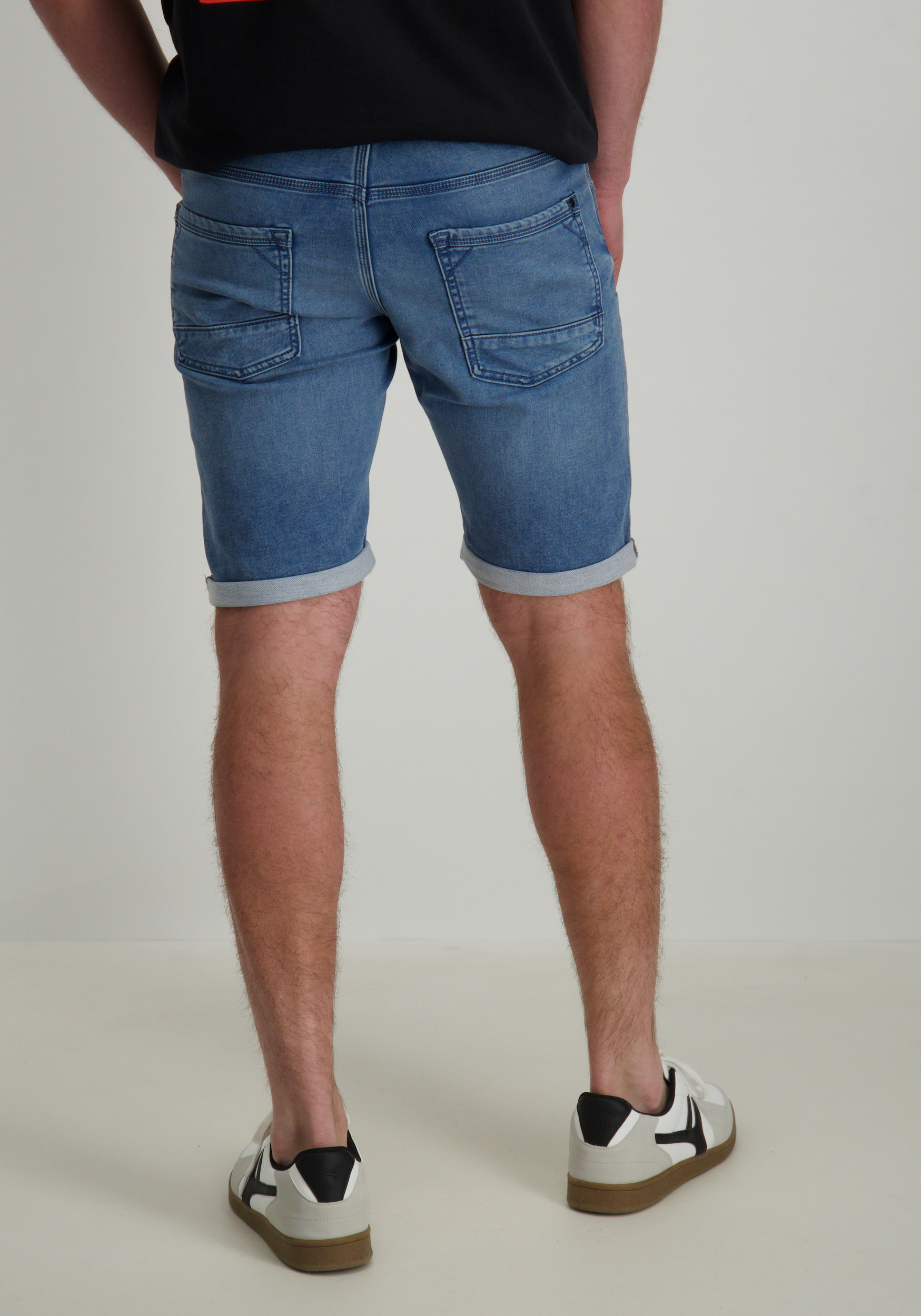 Petrol Denim short M-ROS-SHO001 Jeans blauw