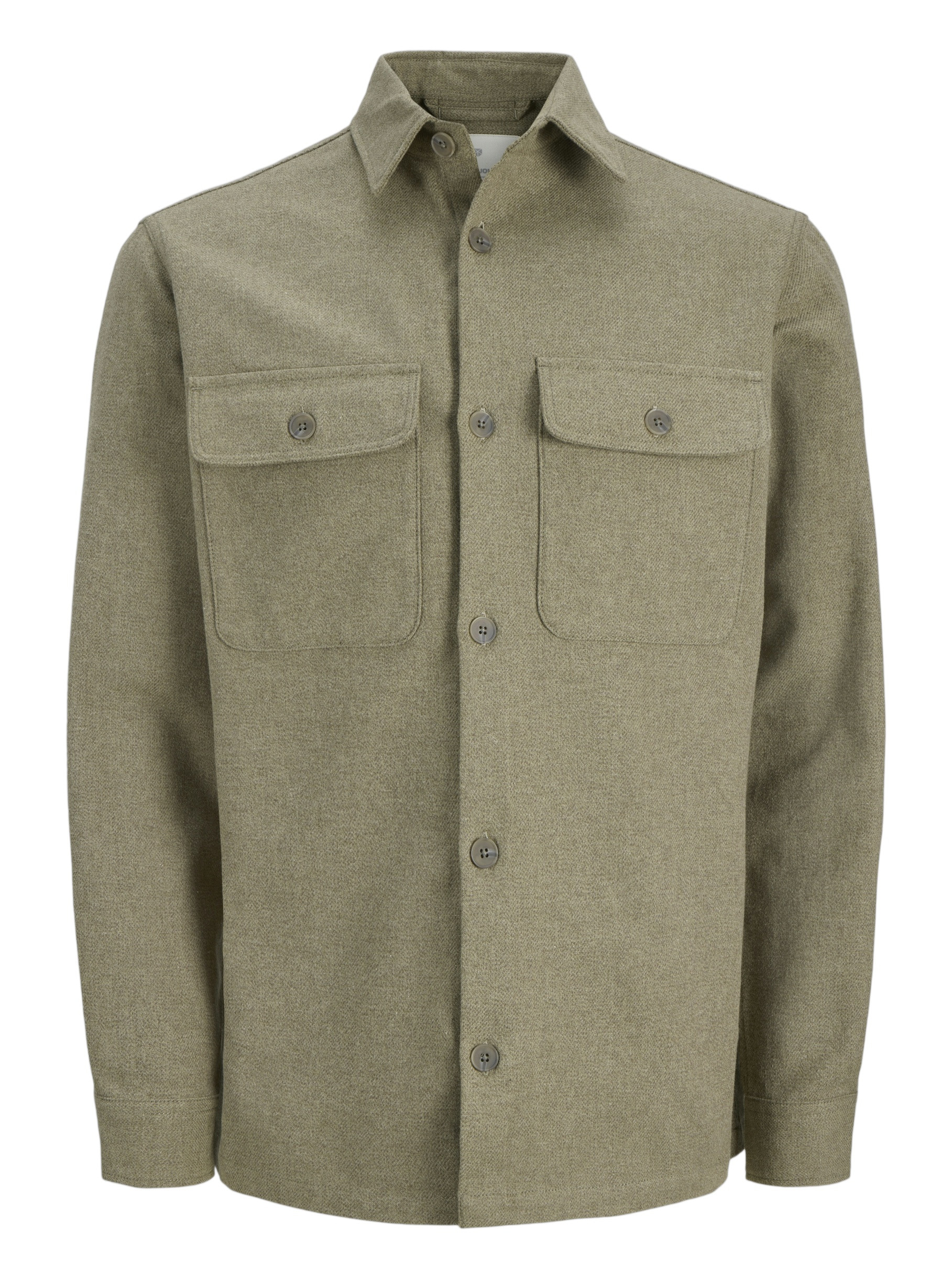 Jack & jones Overshirt 12286840 Midden groen