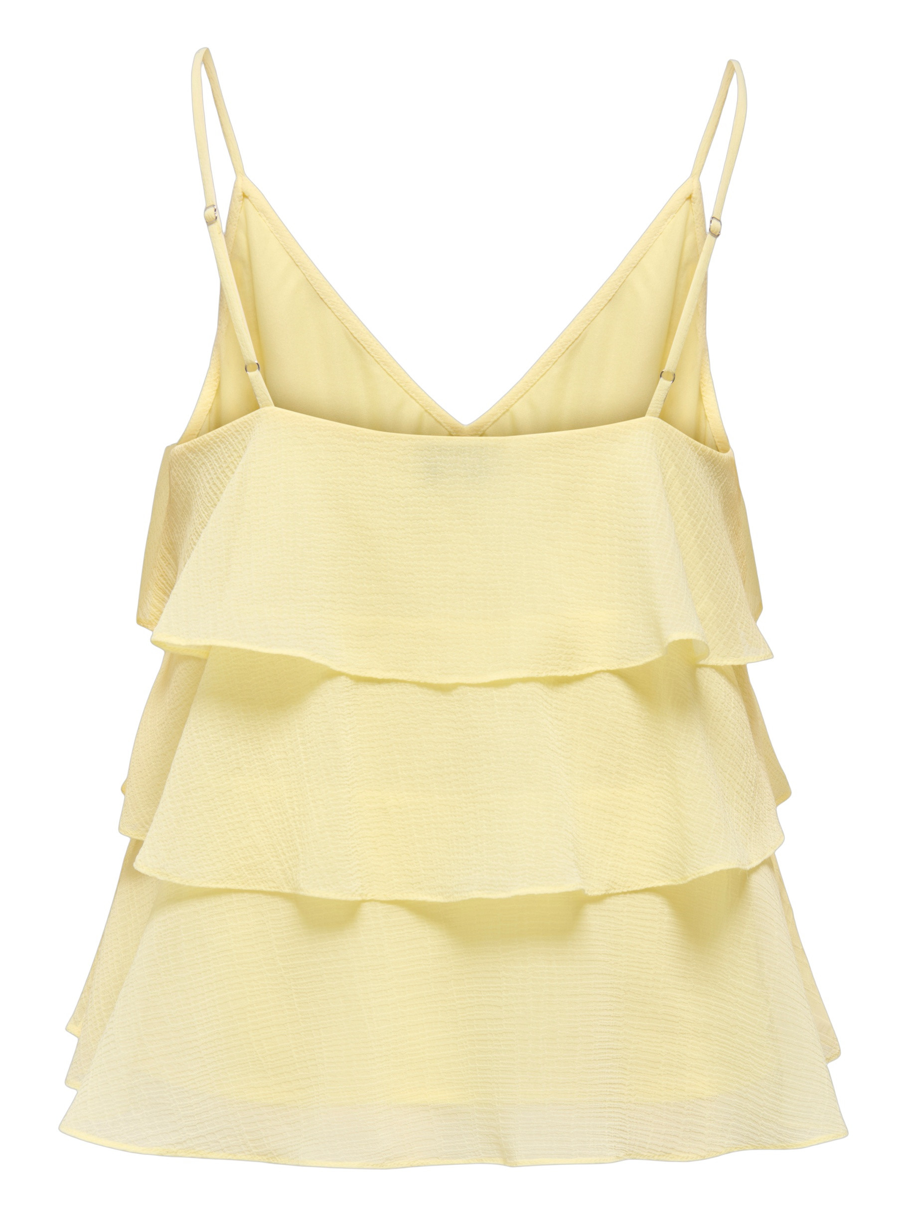 ONLY Top Linn 15351364 Licht geel