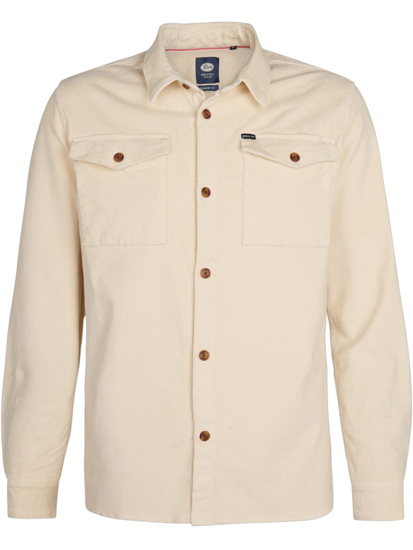 Petrol Overshirt M-3050-SIL427 Ecru