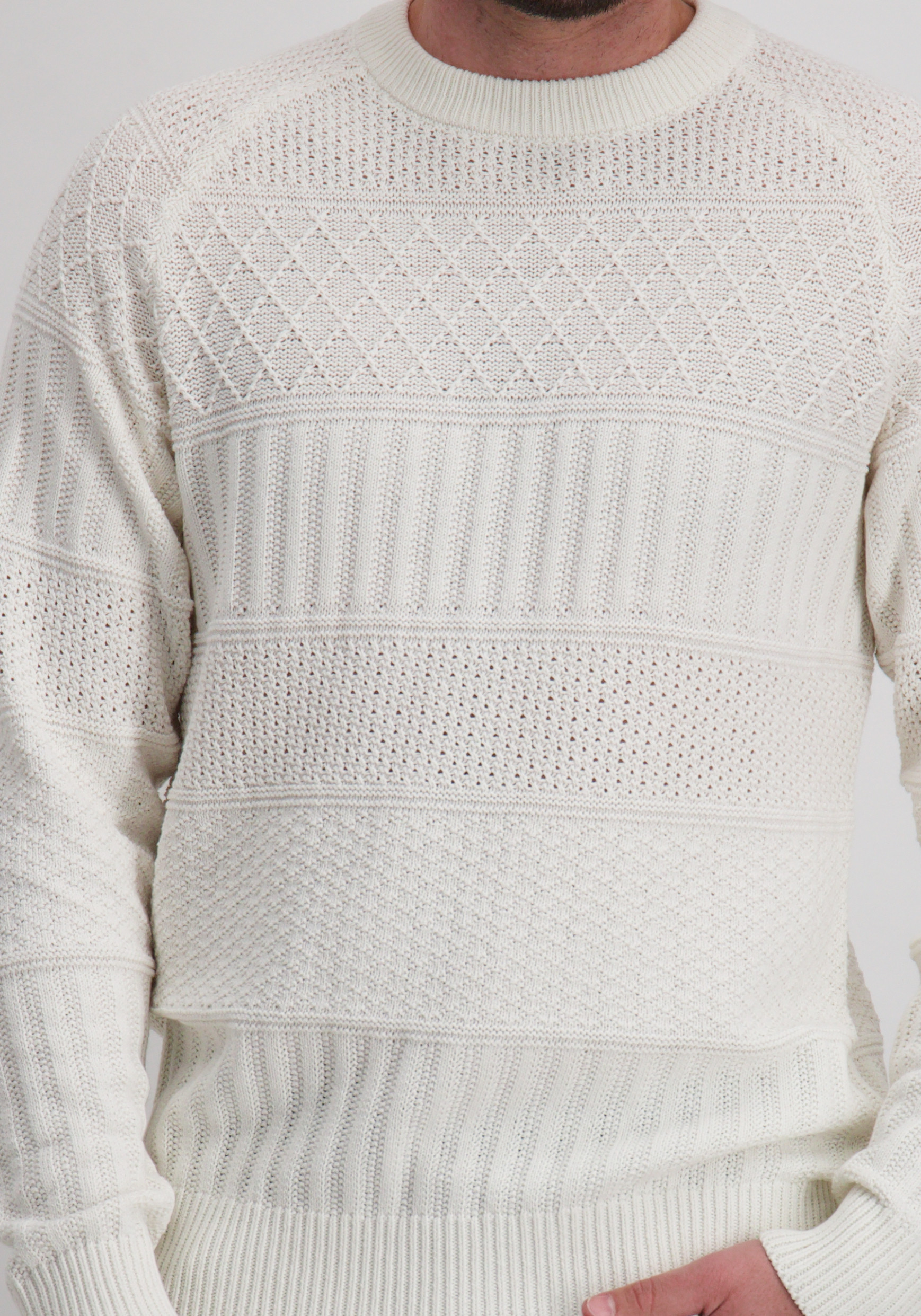 ONLY & SONS Trui Alkan 22037977 Wit