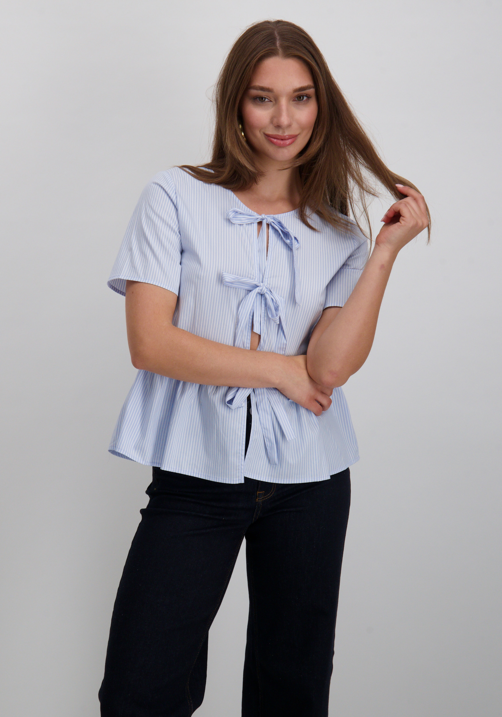 Jacqueline de jonge Top Mio 15347616 Blauw